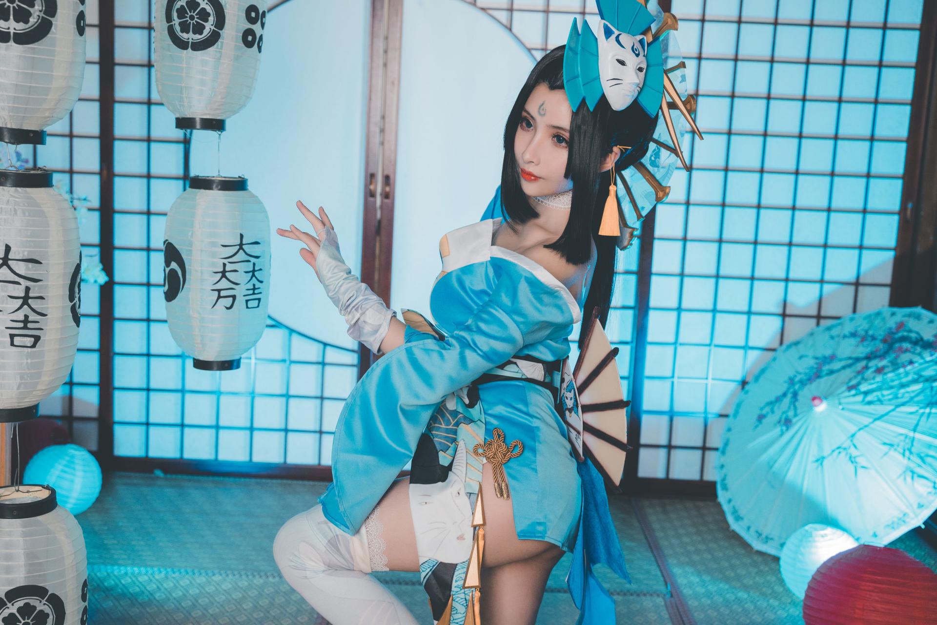 图片[3]-[COSPLAY]rioko凉凉子 – 不知火舞魅语-看套图