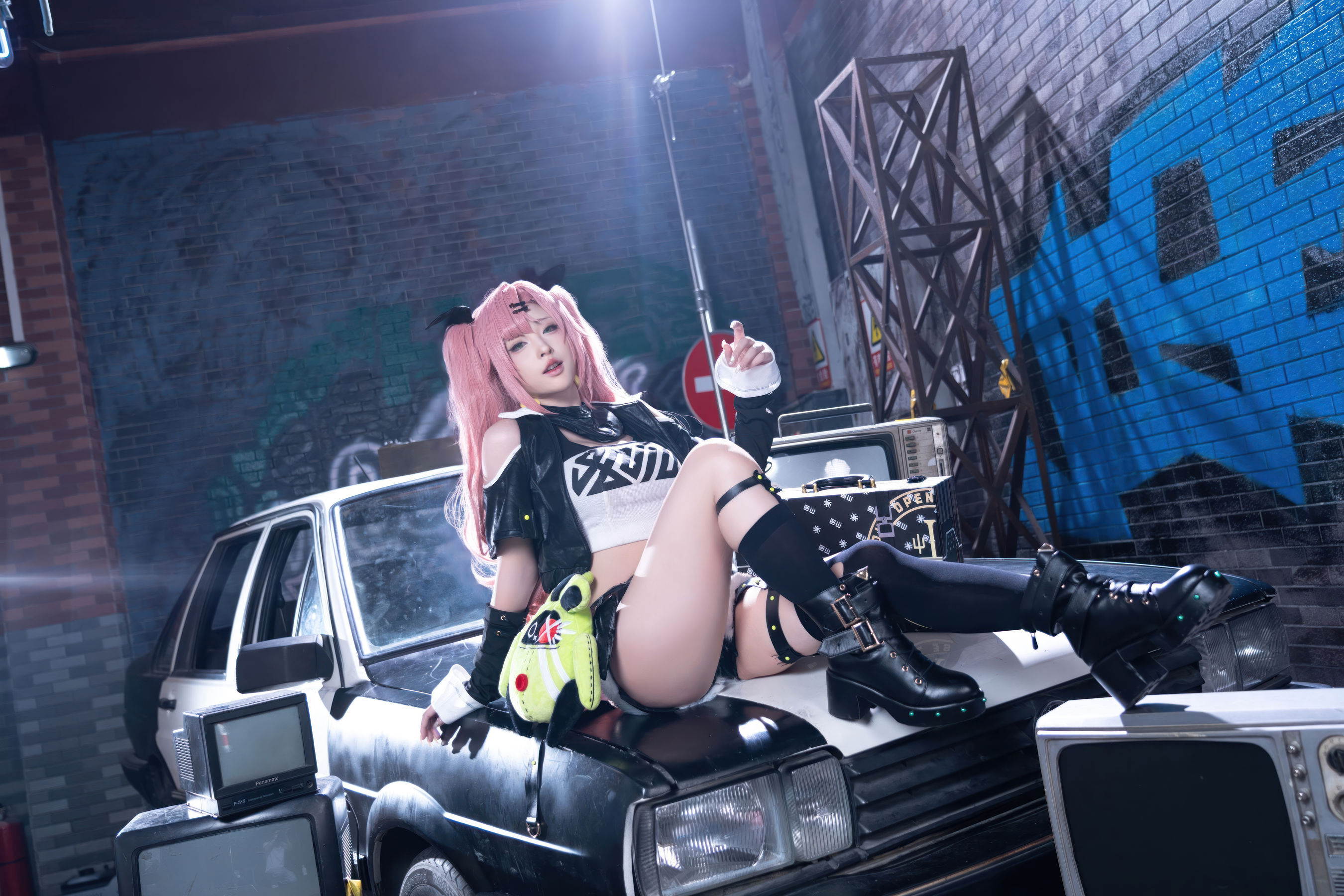 [COSPLAY] 清水由乃 绝区零 妮可-看套图