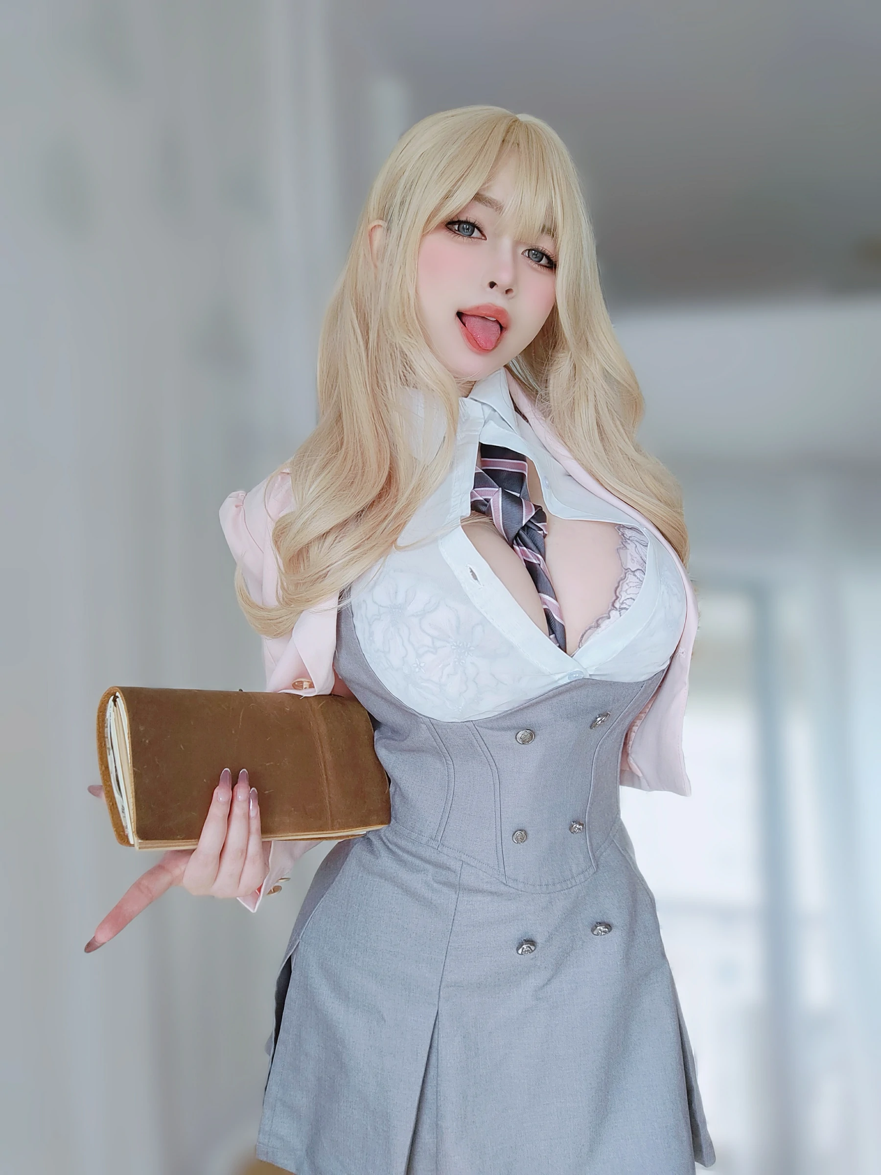 图片[3]-[COSPLAY]女主K – 催眠傲娇的前辈-看套图