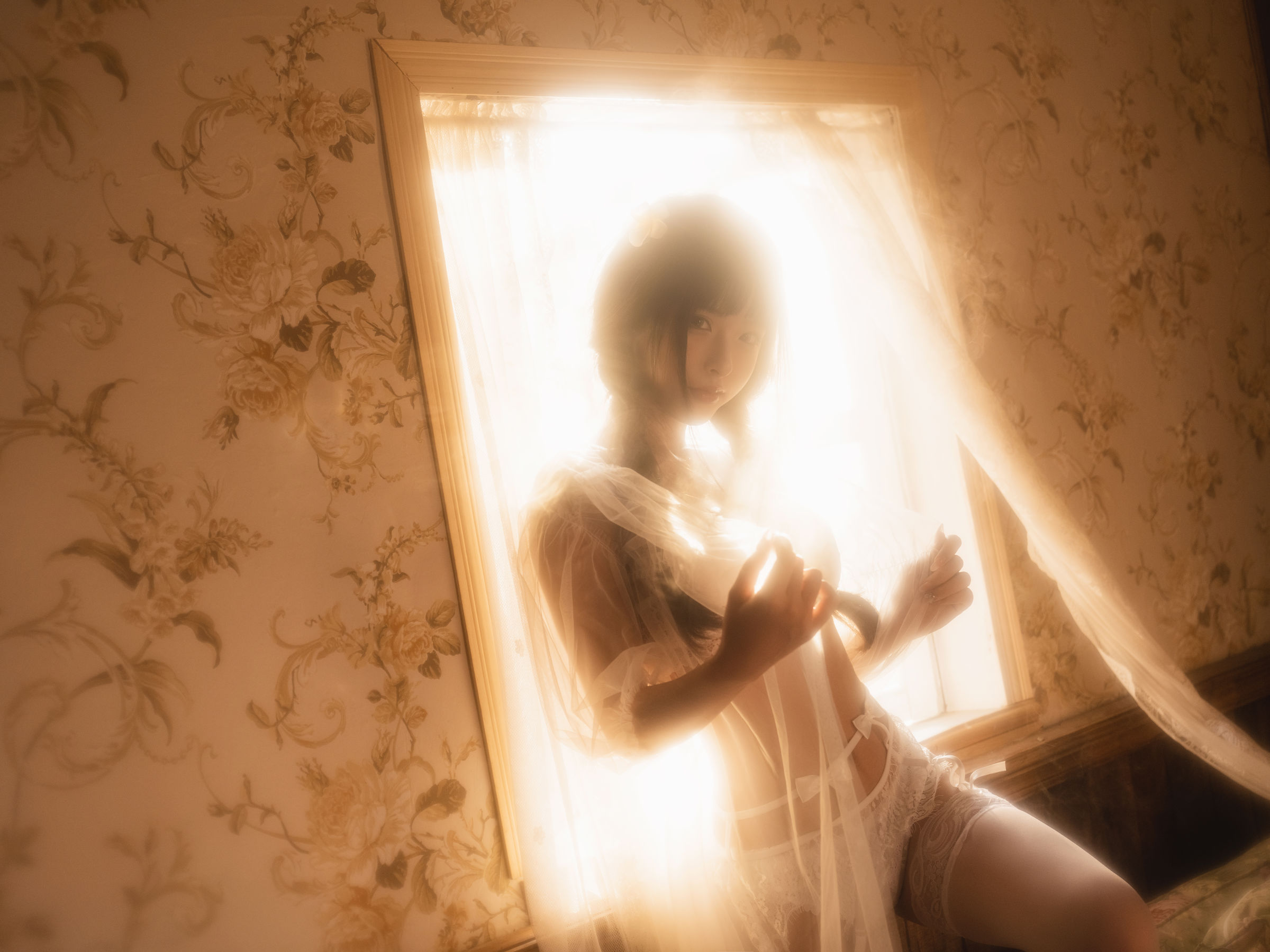 图片[3]-[COSPLAY] 清水由乃 法式内衣-看套图