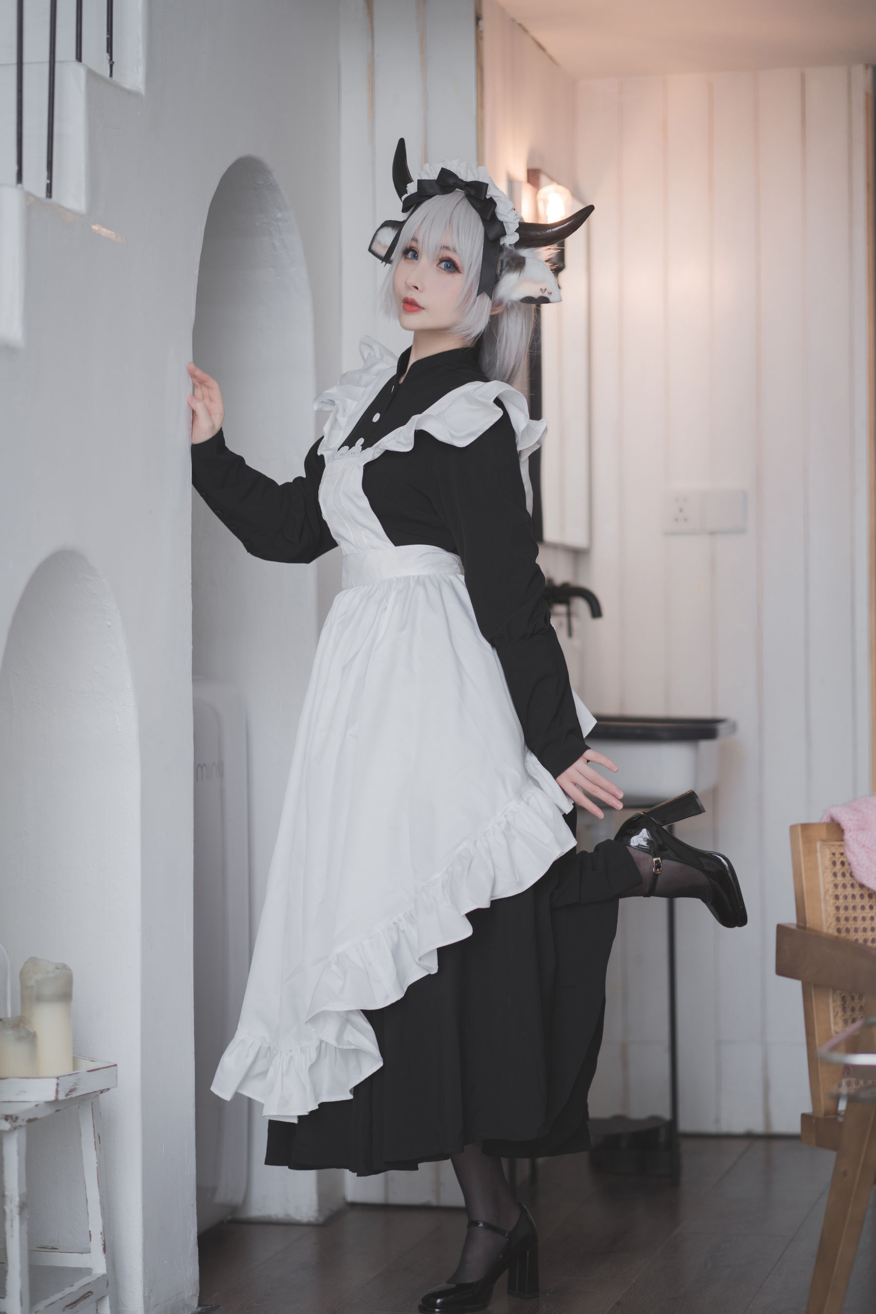 图片[4]-[COSPLAY]rioko凉凉子 – 贴心的奶牛女仆-看套图
