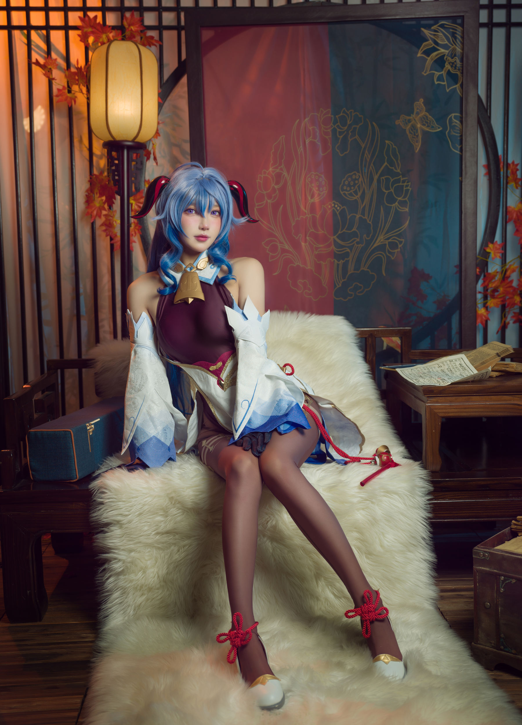 图片[3]-[COSPLAY]阿包也是兔娘 – 舰长 原神甘雨-看套图