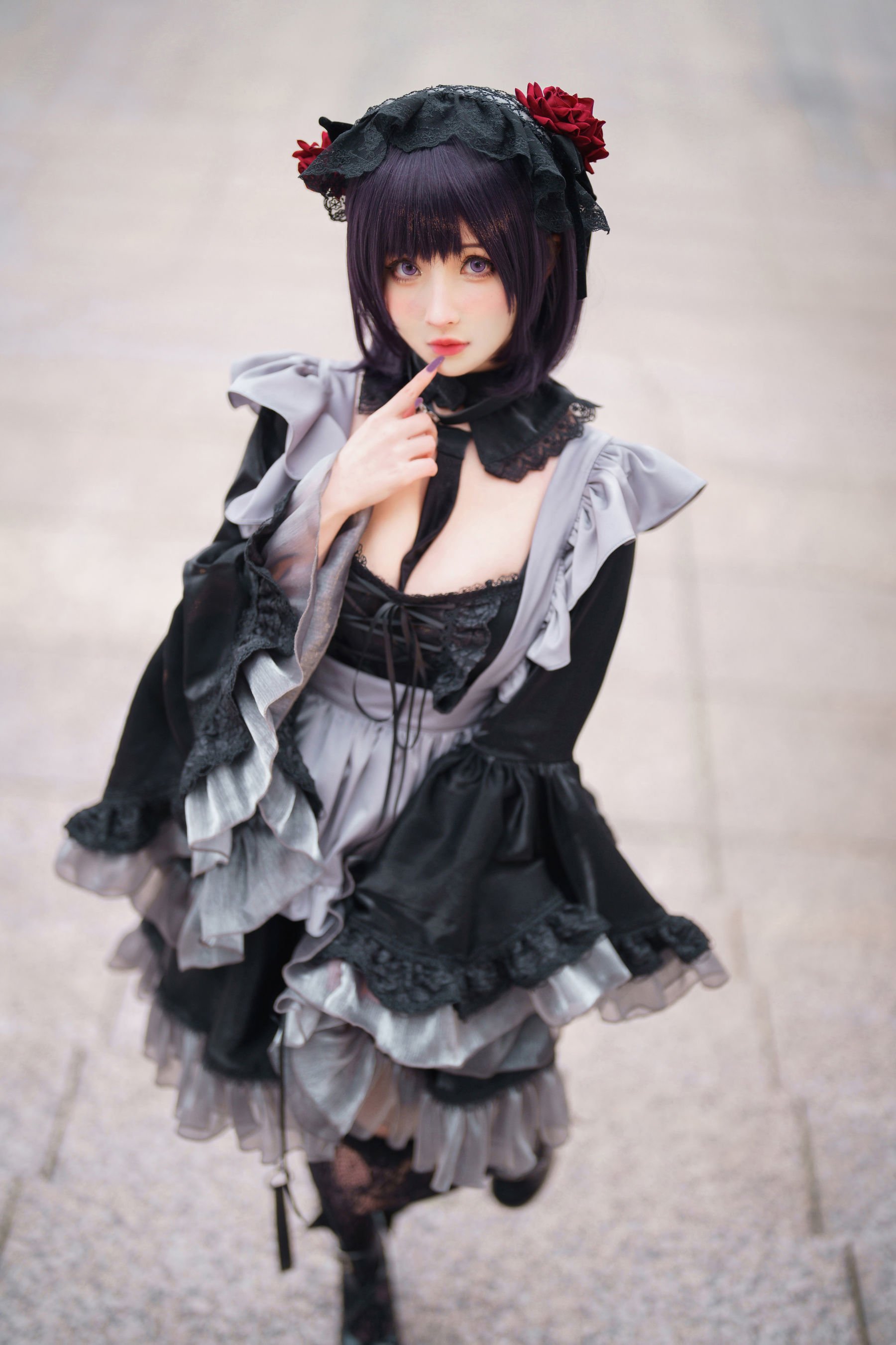[COSPLAY]rioko凉凉子 – 黑江雫 漫展篇 海梦Xiuren秀人写真高清美女套图写真下载-看套图看套图