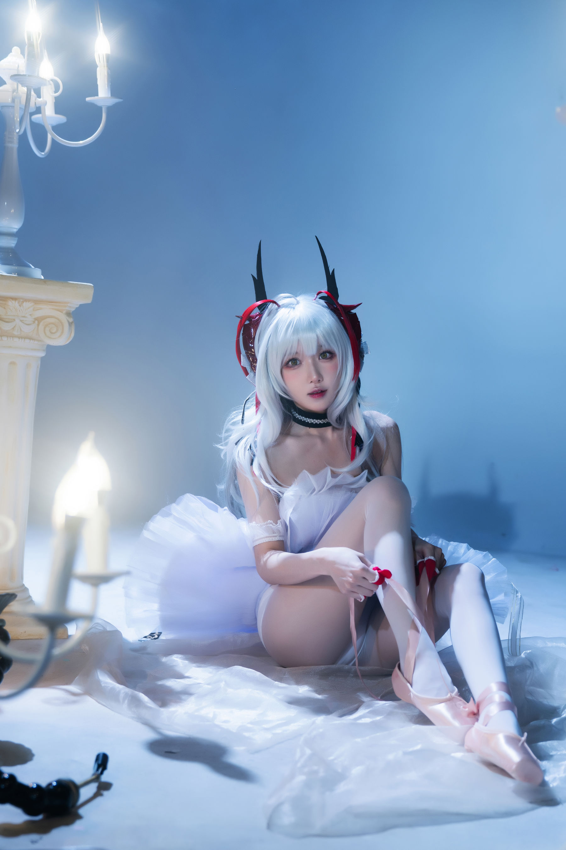 图片[4]-[COSPLAY]阿包也是兔娘 – 明日方舟 芭蕾-看套图