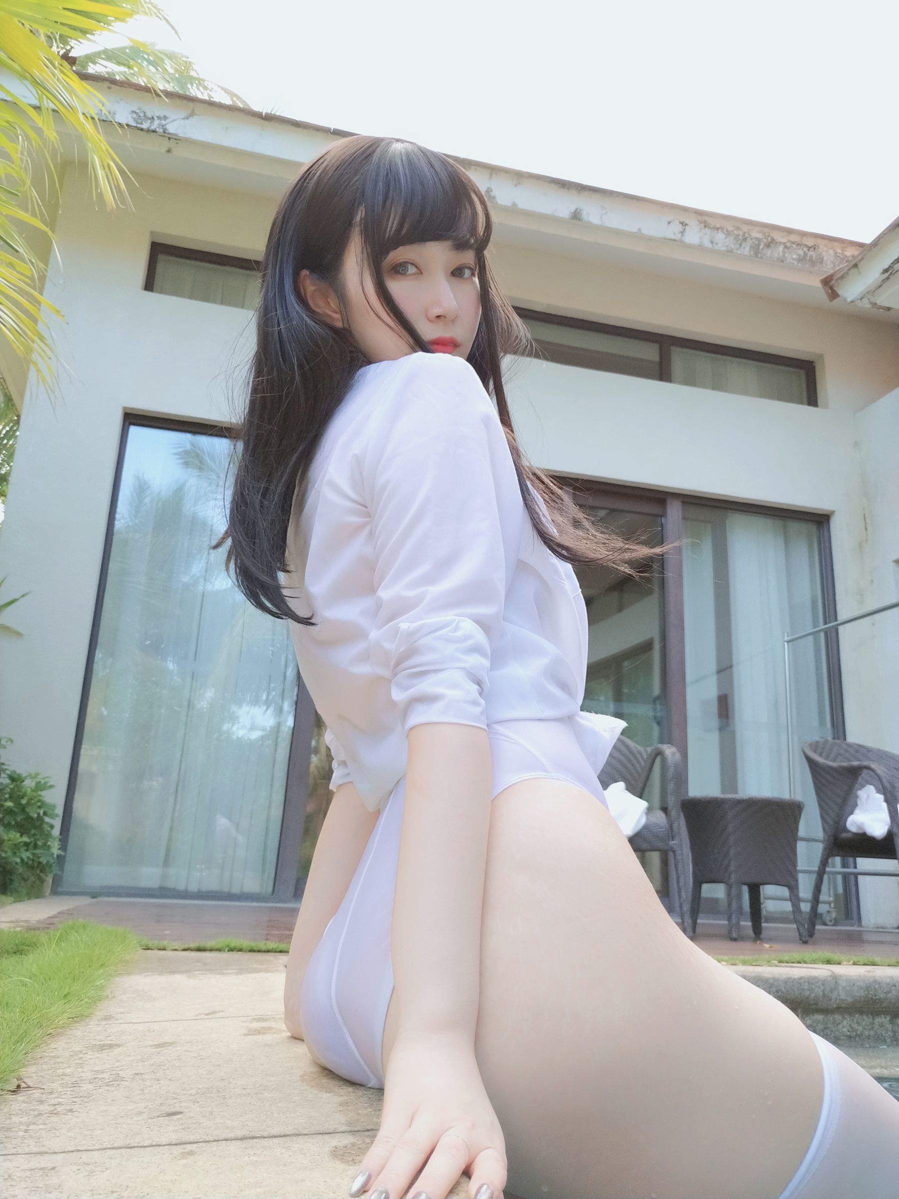 图片[4]-[COSPLAY] Coser小姐姐白银 – 游泳课-看套图