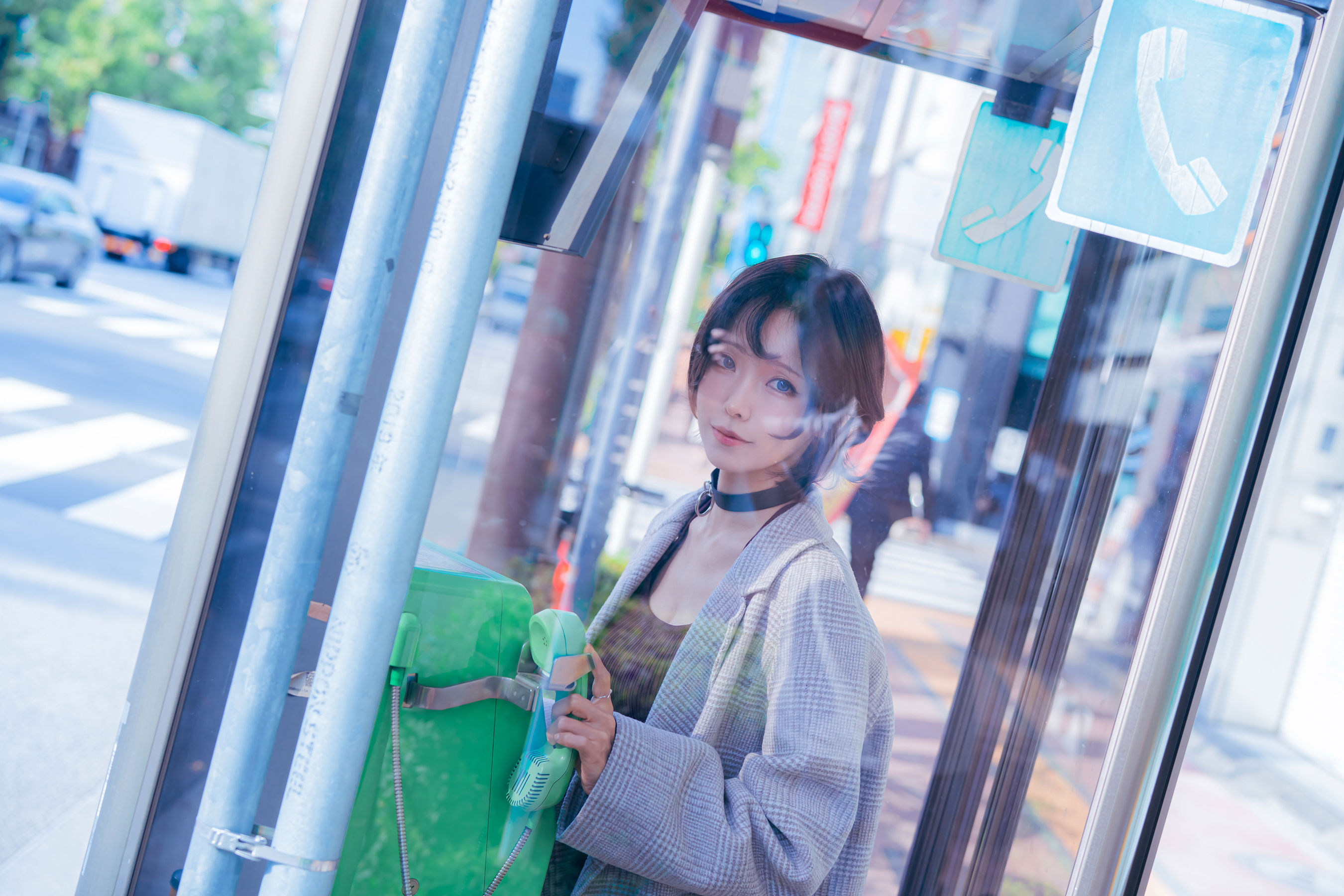 图片[4]-[COSPLAY] Ely_eee(ElyEE子) – Reze pilgrimage 蕾潔聖地巡禮-看套图