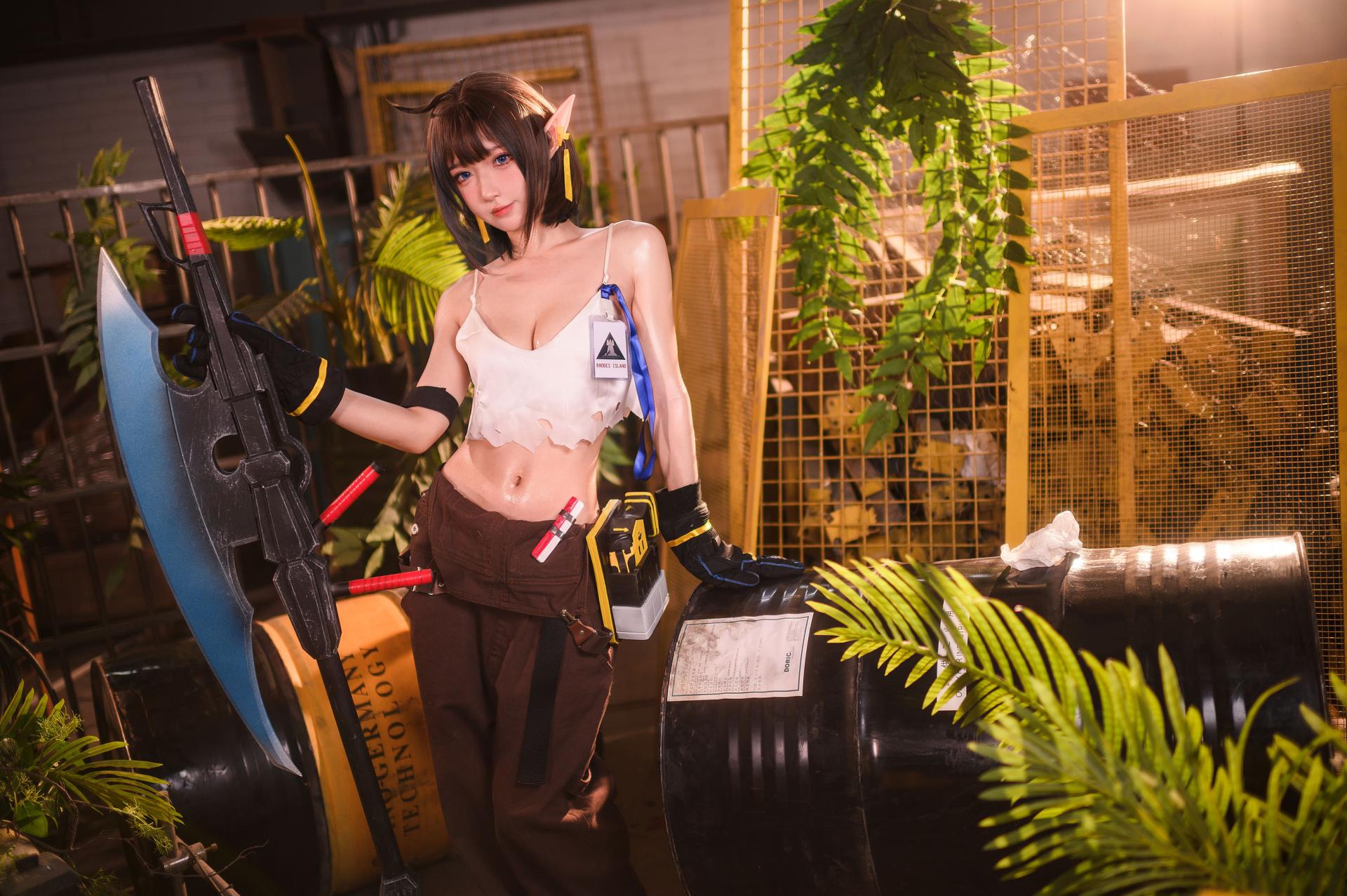 图片[2]Xiuren秀人写真高清美女套图写真下载-看套图[COSPLAY]阿包也是兔娘 – 明日方舟 森蚺Xiuren秀人写真高清美女套图写真下载-看套图看套图