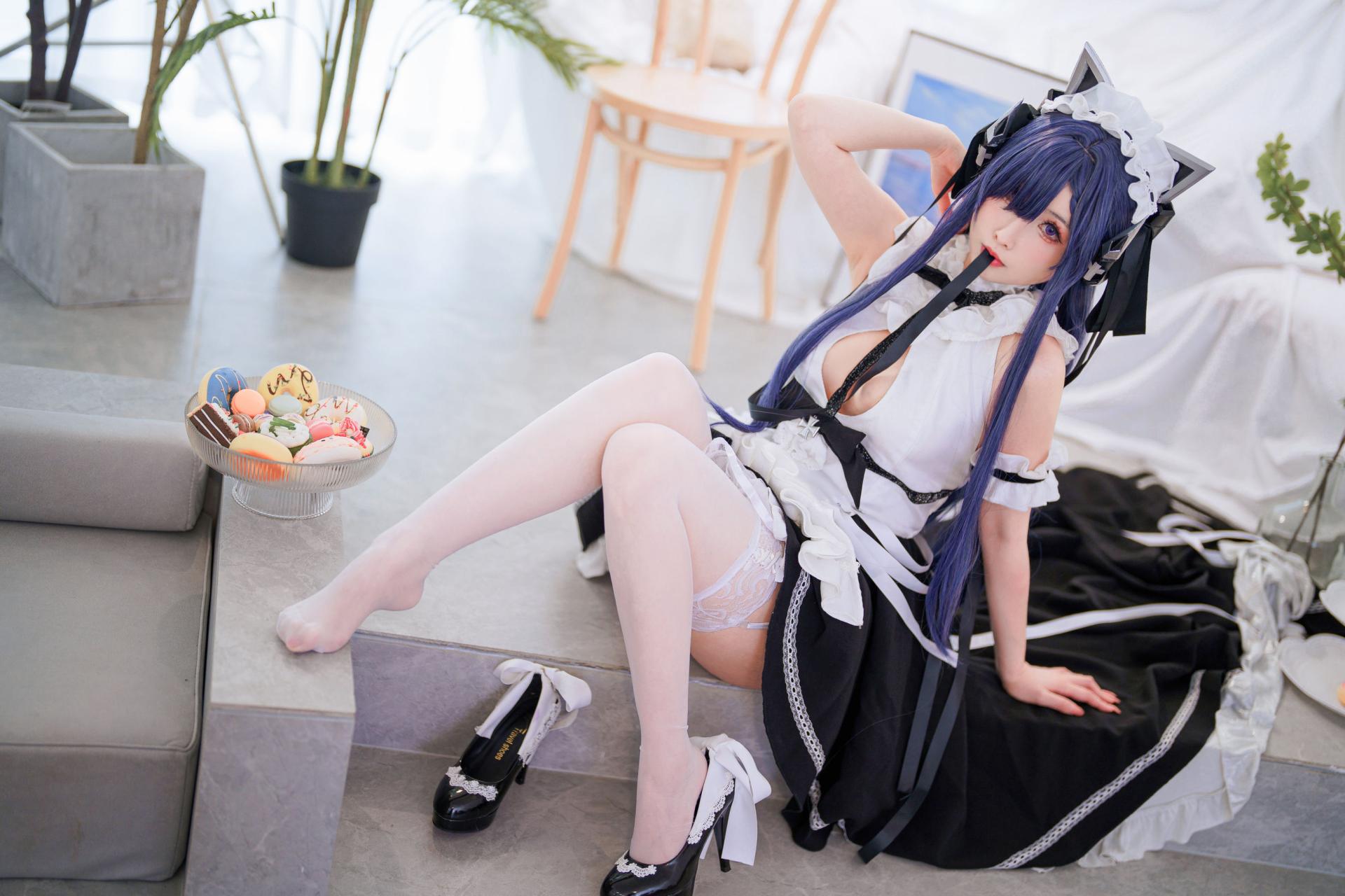 图片[4]-[COSPLAY]rioko凉凉子 – 奥古斯特 女仆装-看套图