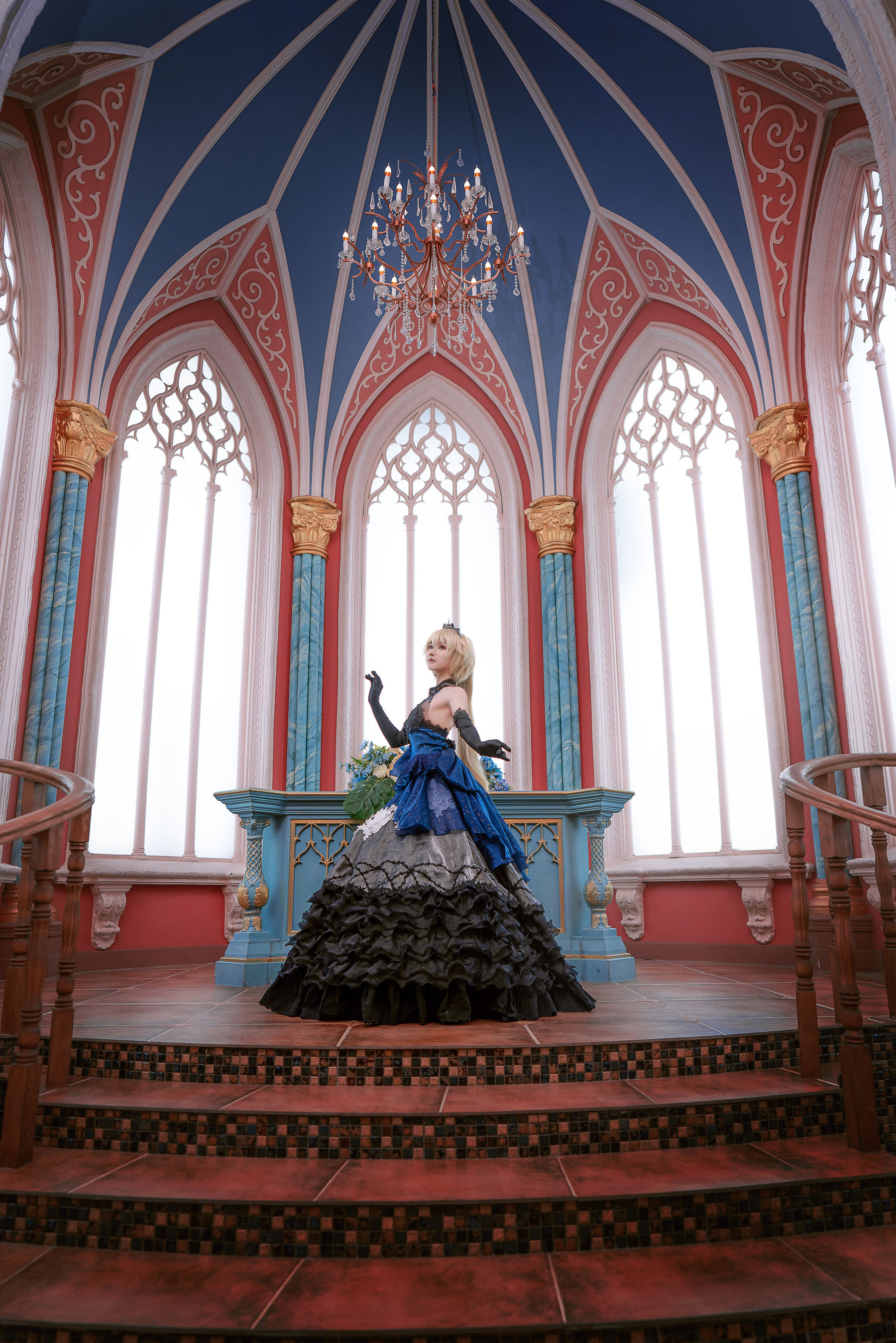 [COSPLAY]阿包也是兔娘 – 贞德婚纱Xiuren秀人写真高清美女套图写真下载-看套图看套图