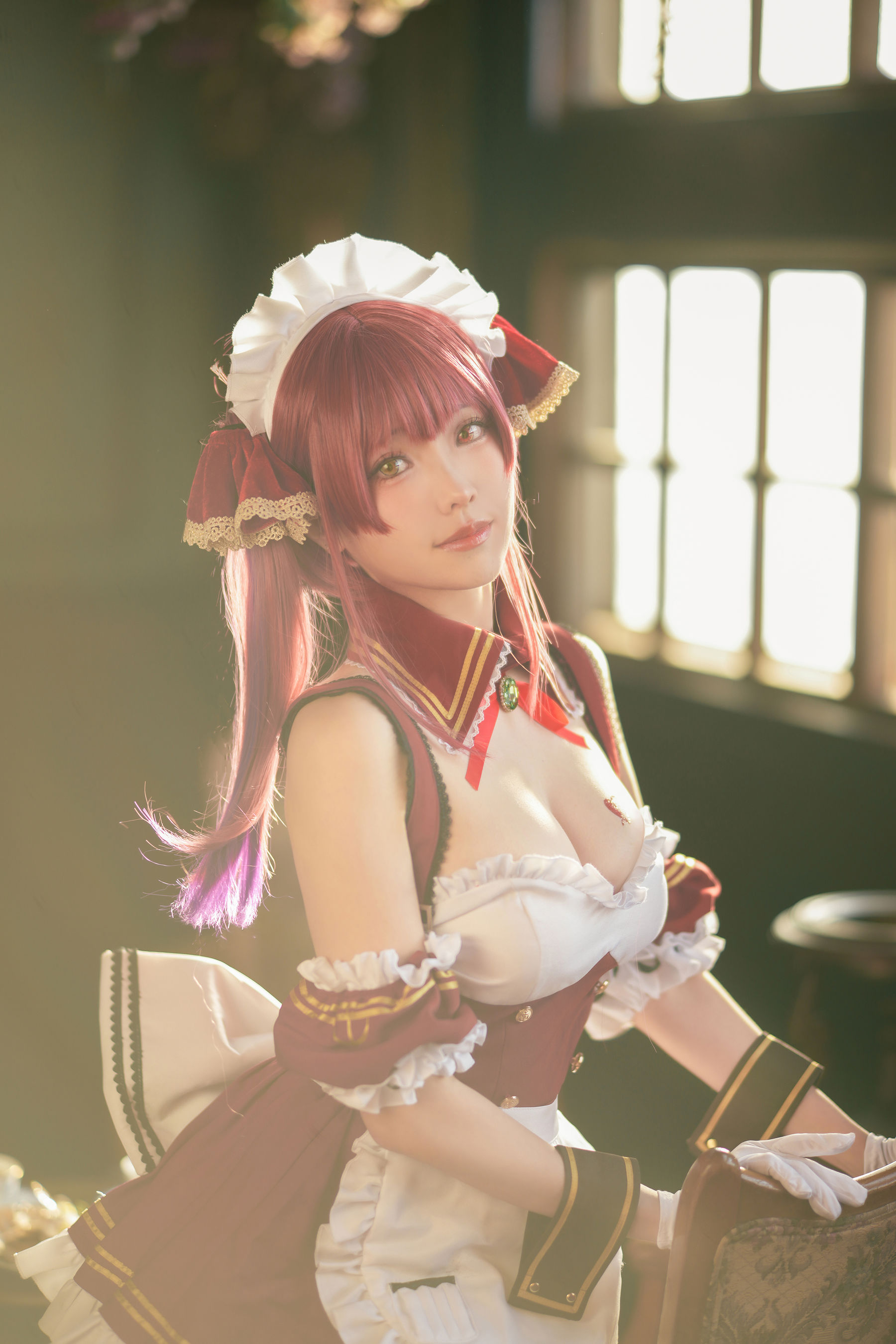 图片[3]Xiuren秀人写真高清美女套图写真下载-看套图[COSPLAY] Ely_eee(ElyEE子) – B-Hoshou Marine MaidXiuren秀人写真高清美女套图写真下载-看套图看套图