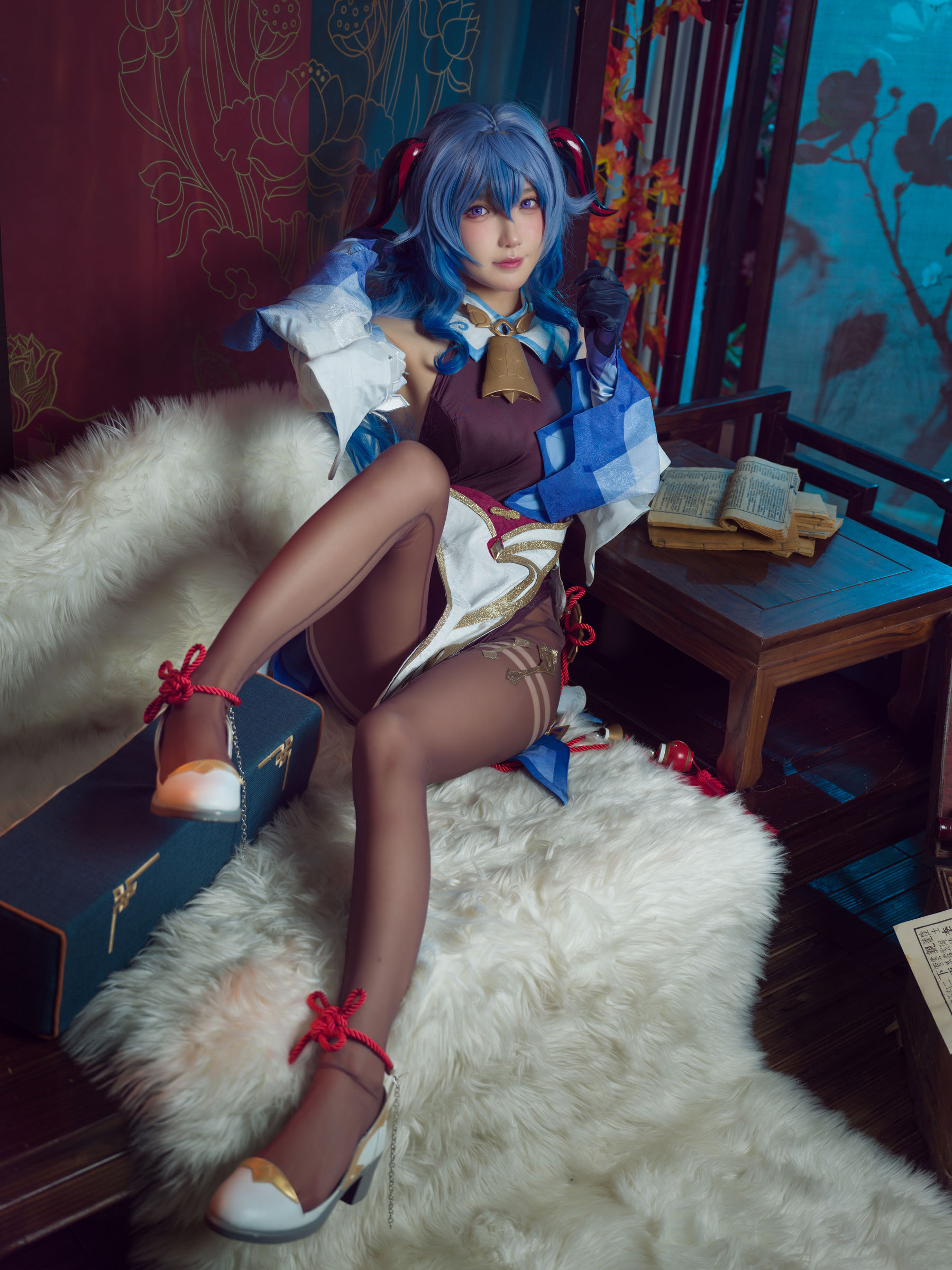 图片[4]-[COSPLAY]阿包也是兔娘 – 舰长 原神甘雨-看套图