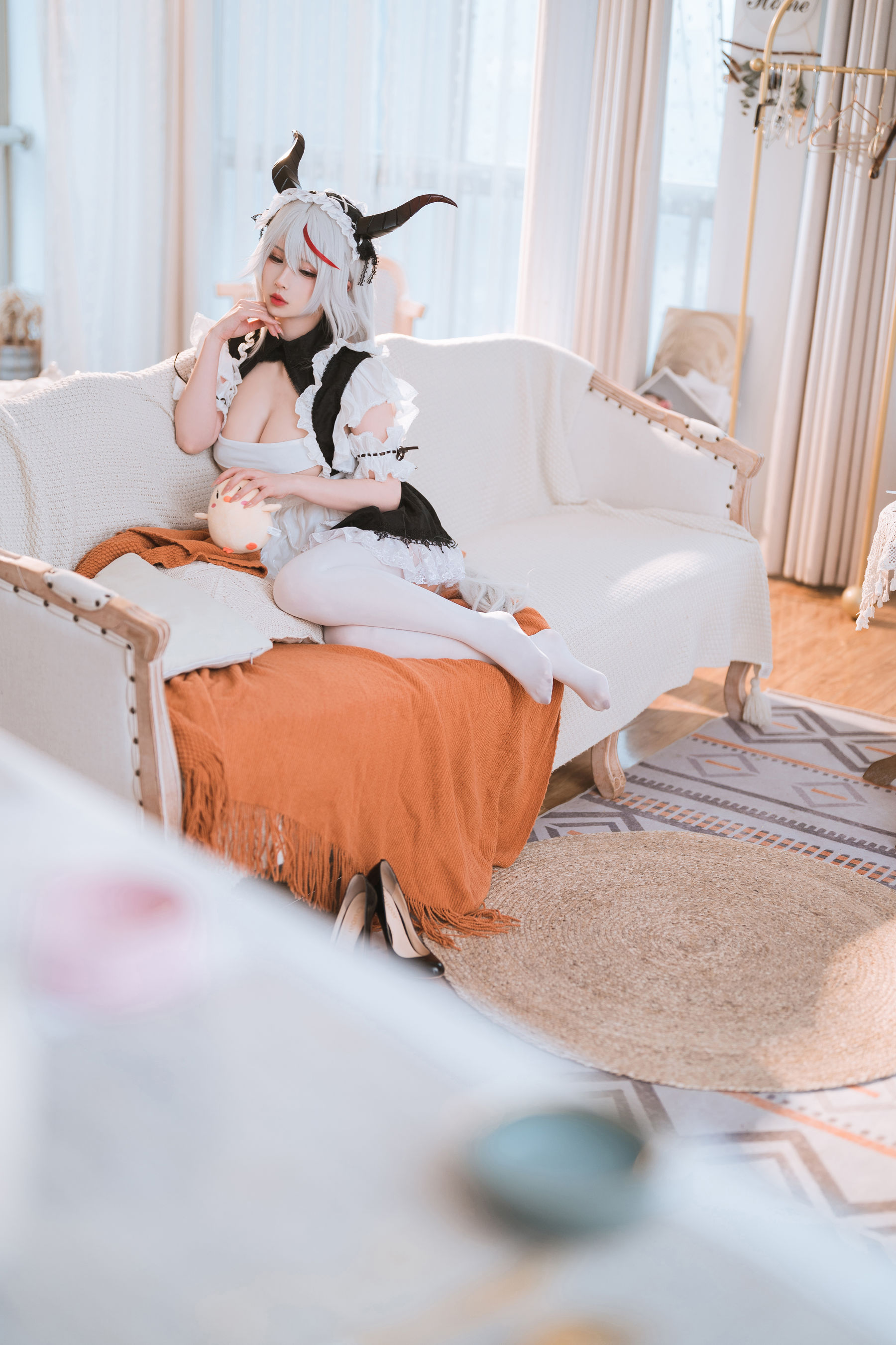 图片[5]-[COSPLAY]rioko凉凉子 – 妄想航线 港区的龙女仆-看套图