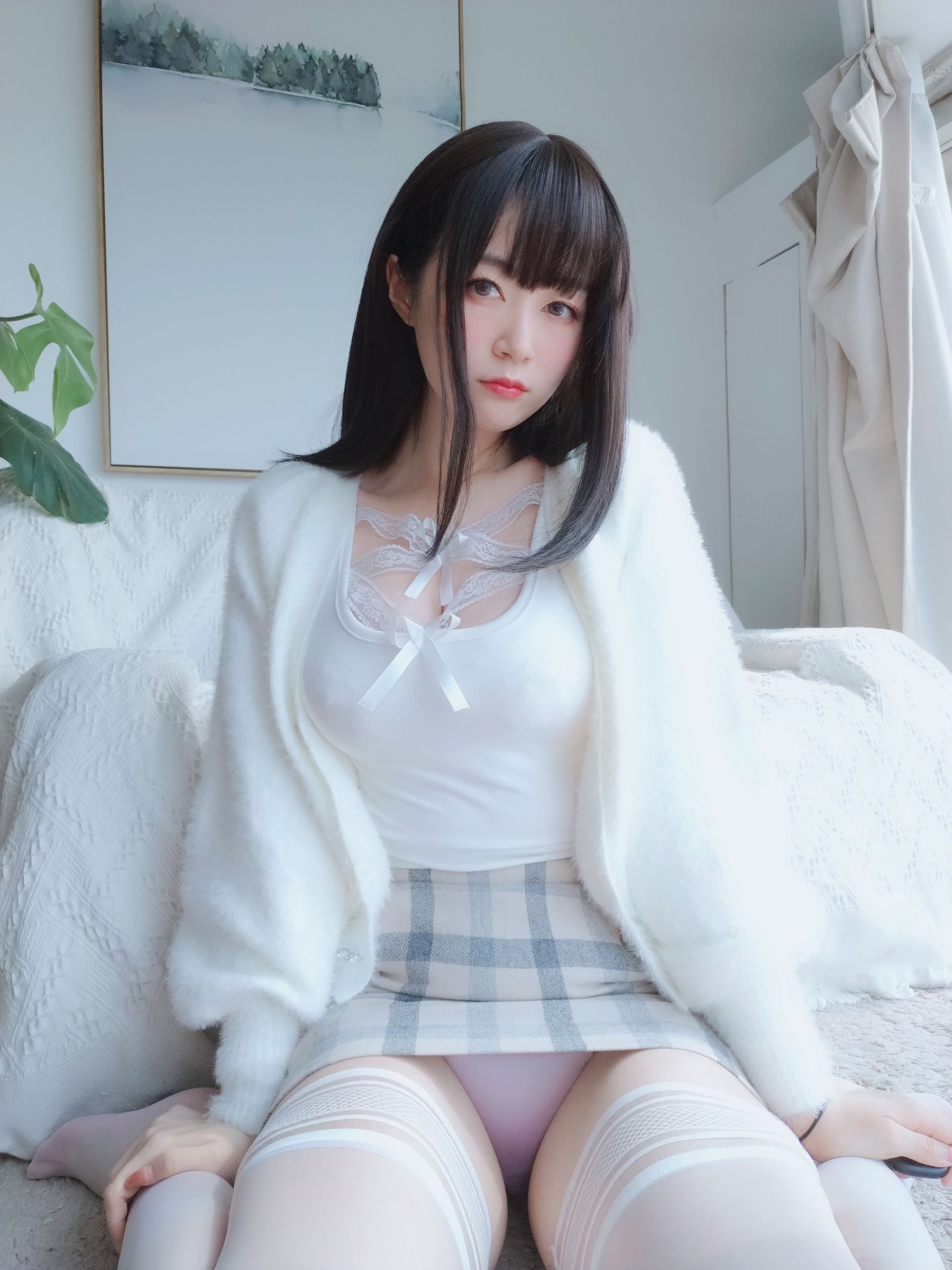 图片[3]-[COSPLAY] Coser小姐姐白银 – 白蕾丝-看套图