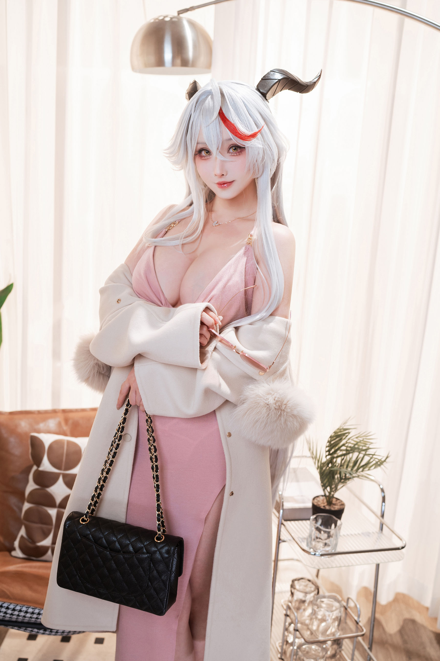 图片[4]-[COSPLAY]rioko凉凉子 – 碧蓝航线 埃吉尔居家版-看套图