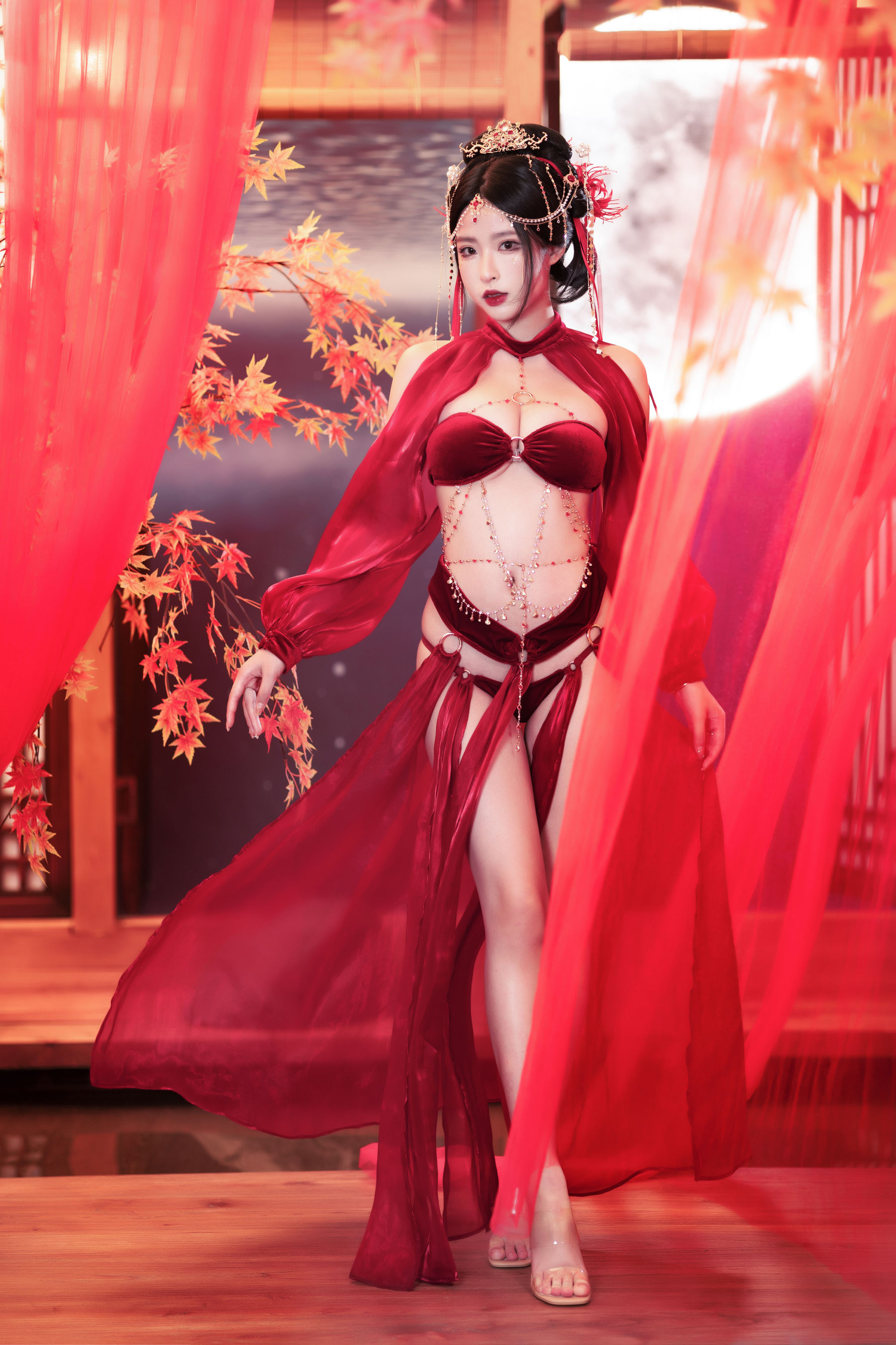 图片[5]-[COSPLAY] 清水由乃 月下舞姬-看套图