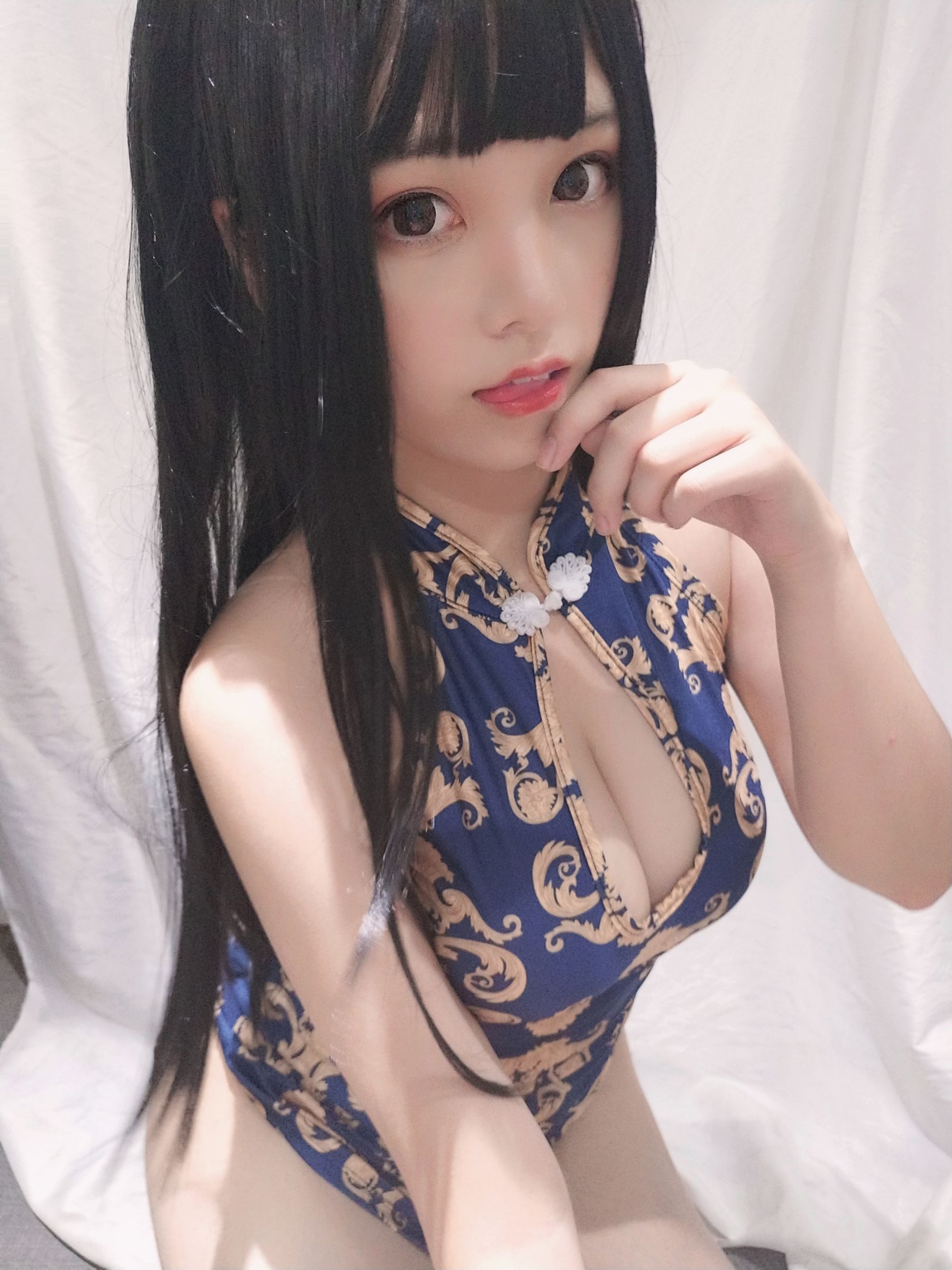 图片[2]-[COSPLAY]蜜汁猫裘 – 旗袍姐姐-看套图