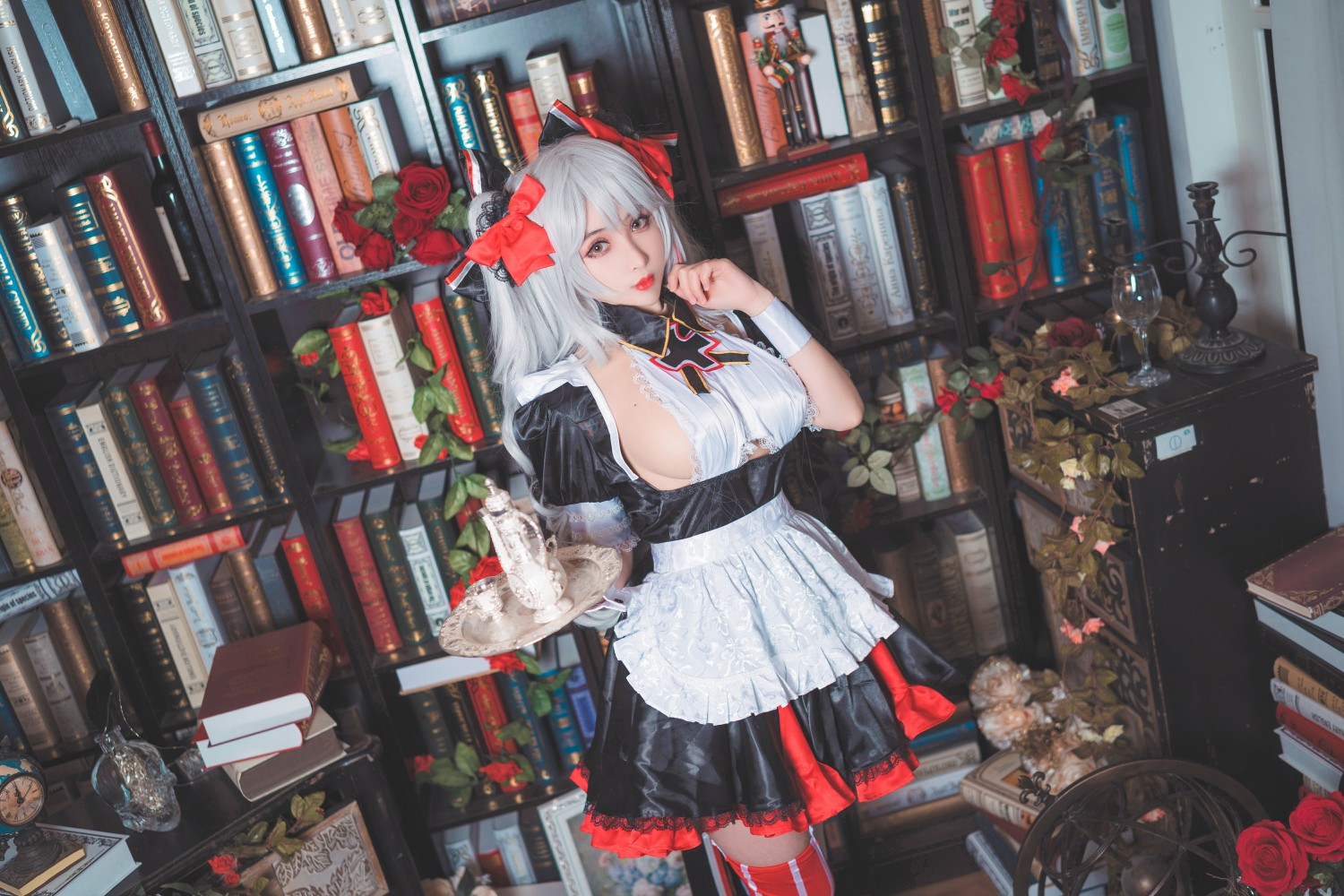 [COSPLAY]rioko凉凉子 – 欧根亲王女仆-看套图