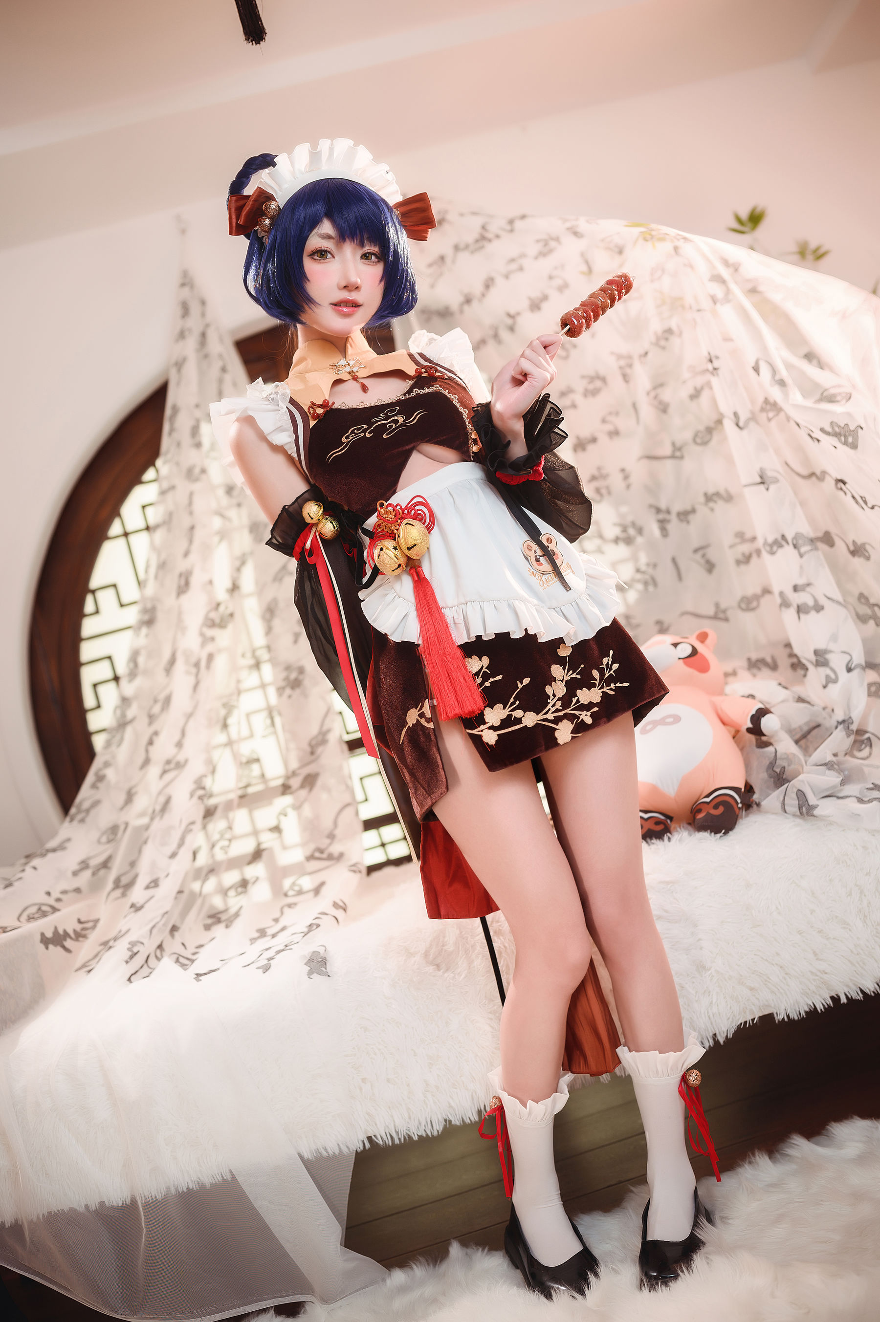 [COSPLAY]阿包也是兔娘 – 原神 香菱-看套图
