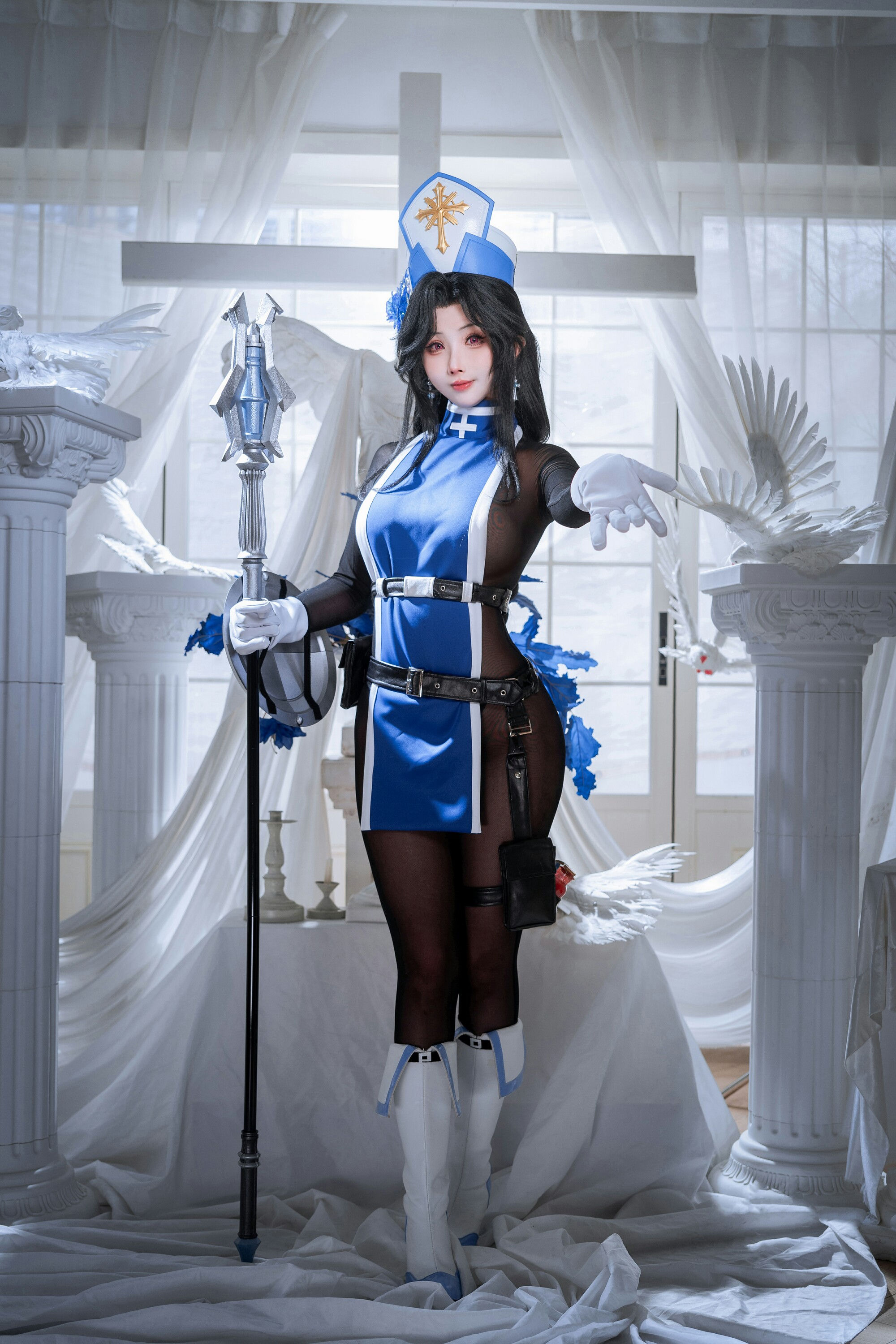 图片[3]Xiuren秀人写真高清美女套图写真下载-看套图[COSPLAY]rioko凉凉子 – Nikke胜利女神 梅登冰玫瑰Xiuren秀人写真高清美女套图写真下载-看套图看套图
