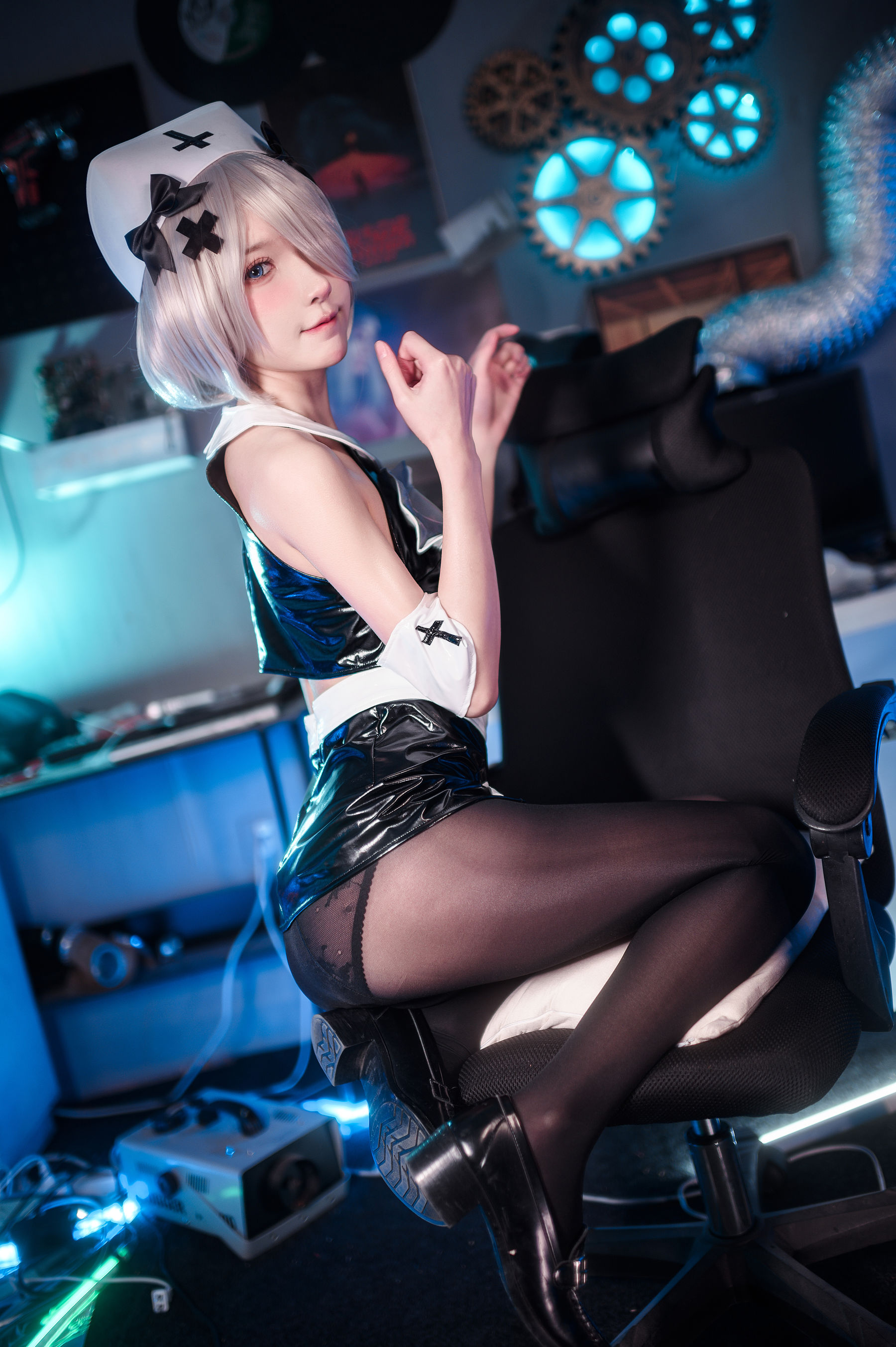 图片[3]Xiuren秀人写真高清美女套图写真下载-看套图[COSPLAY]阿包也是兔娘 – 阿包护士Xiuren秀人写真高清美女套图写真下载-看套图看套图