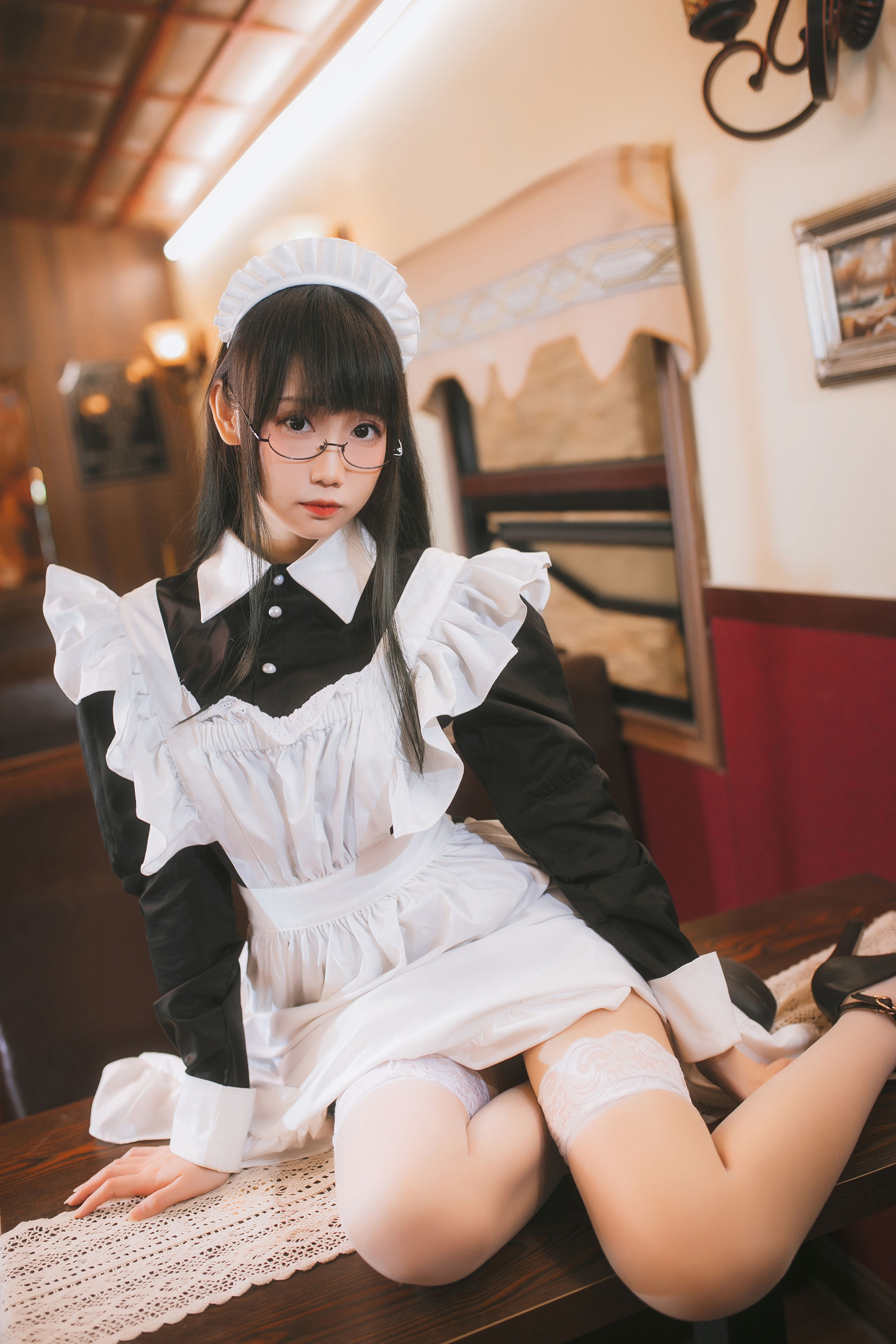 图片[2]-[COSPLAY] 焖焖碳 – 女仆-看套图