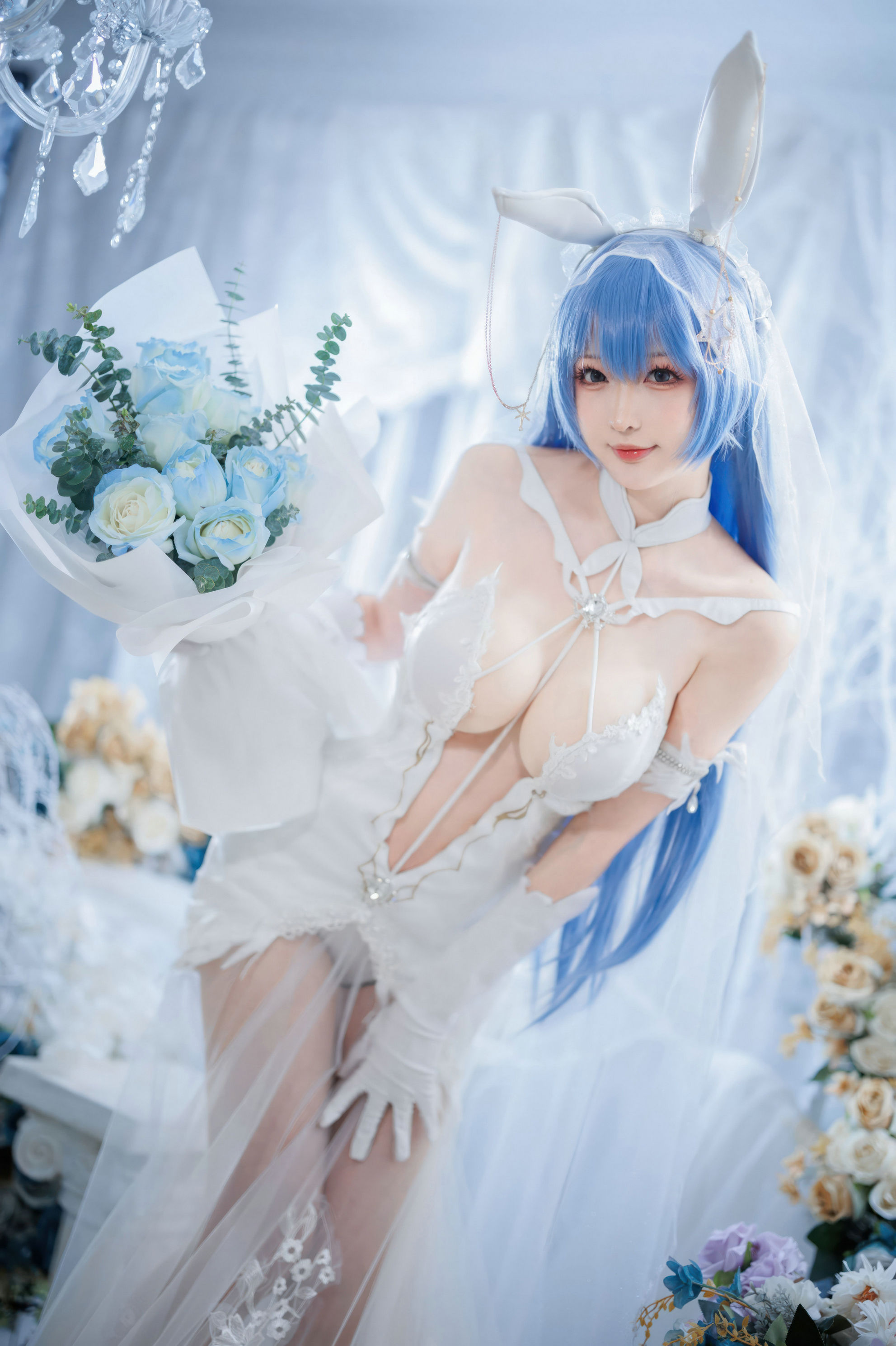 图片[5]-[COSPLAY] 南宫 – 新泽西 花园花嫁-看套图