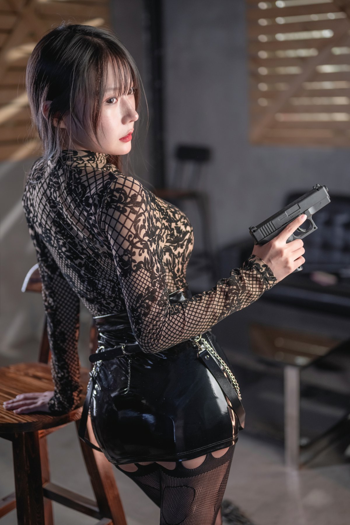 图片[3]-[COSPLAY]香草喵露露 – 无路可退 秘密搜查官-看套图