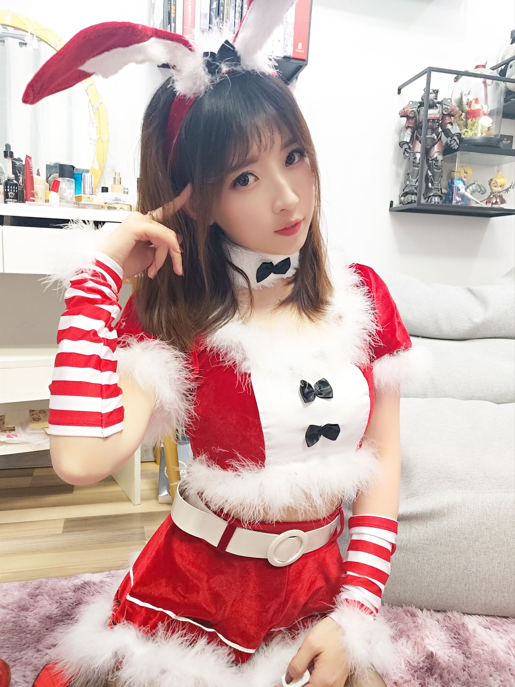 图片[3]-[COSPLAY]小女巫露娜 – 圣诞装-看套图