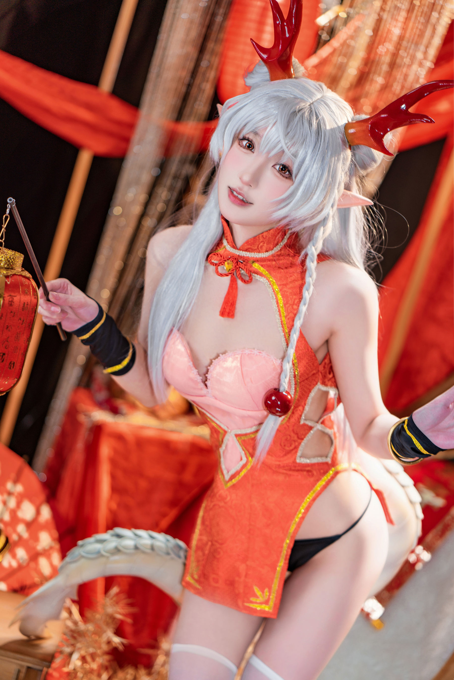 图片[3]-[COSPLAY]阿包也是兔娘 – 龙妹-看套图