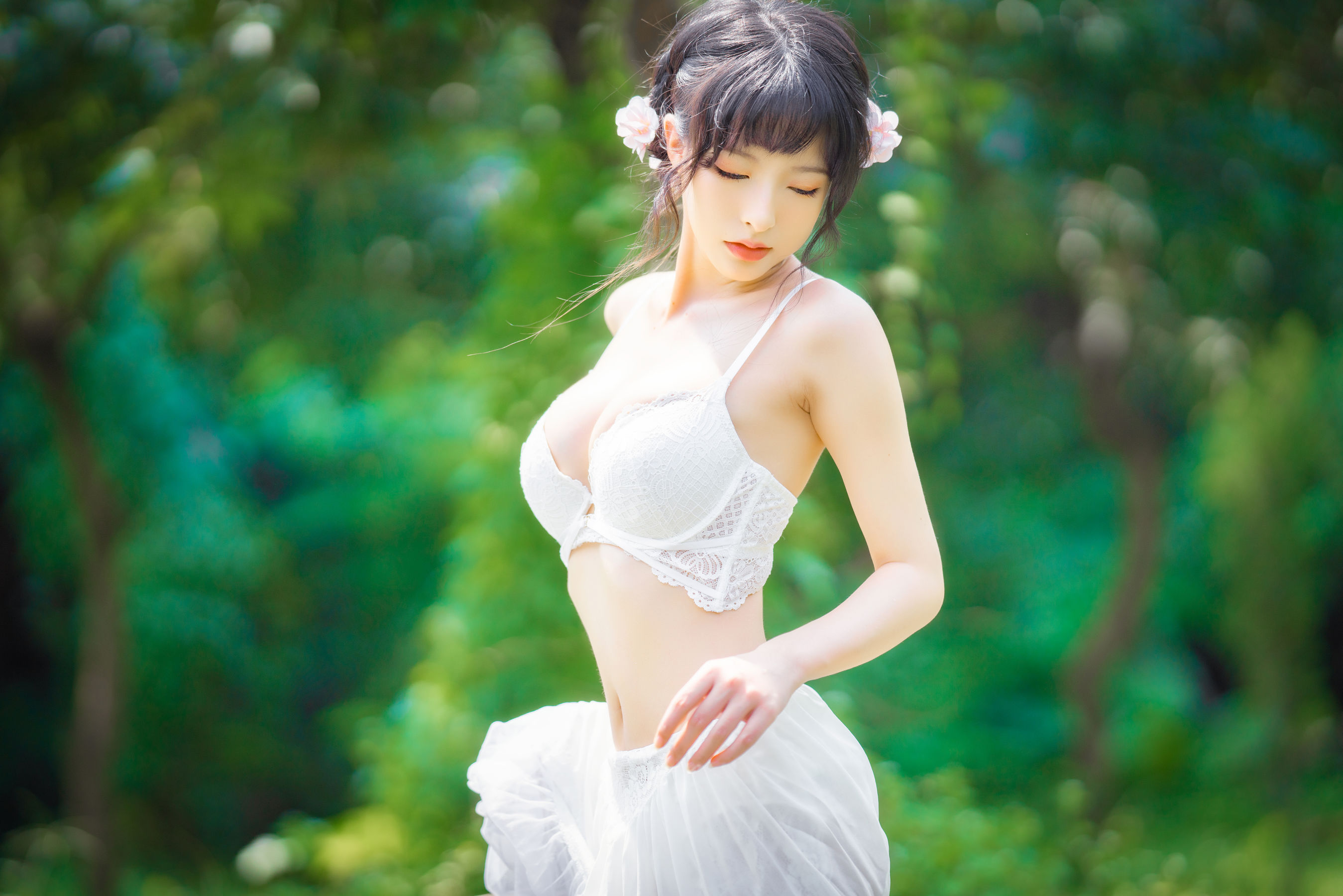 图片[5]-[COSPLAY] 清水由乃 蕾丝花园-看套图