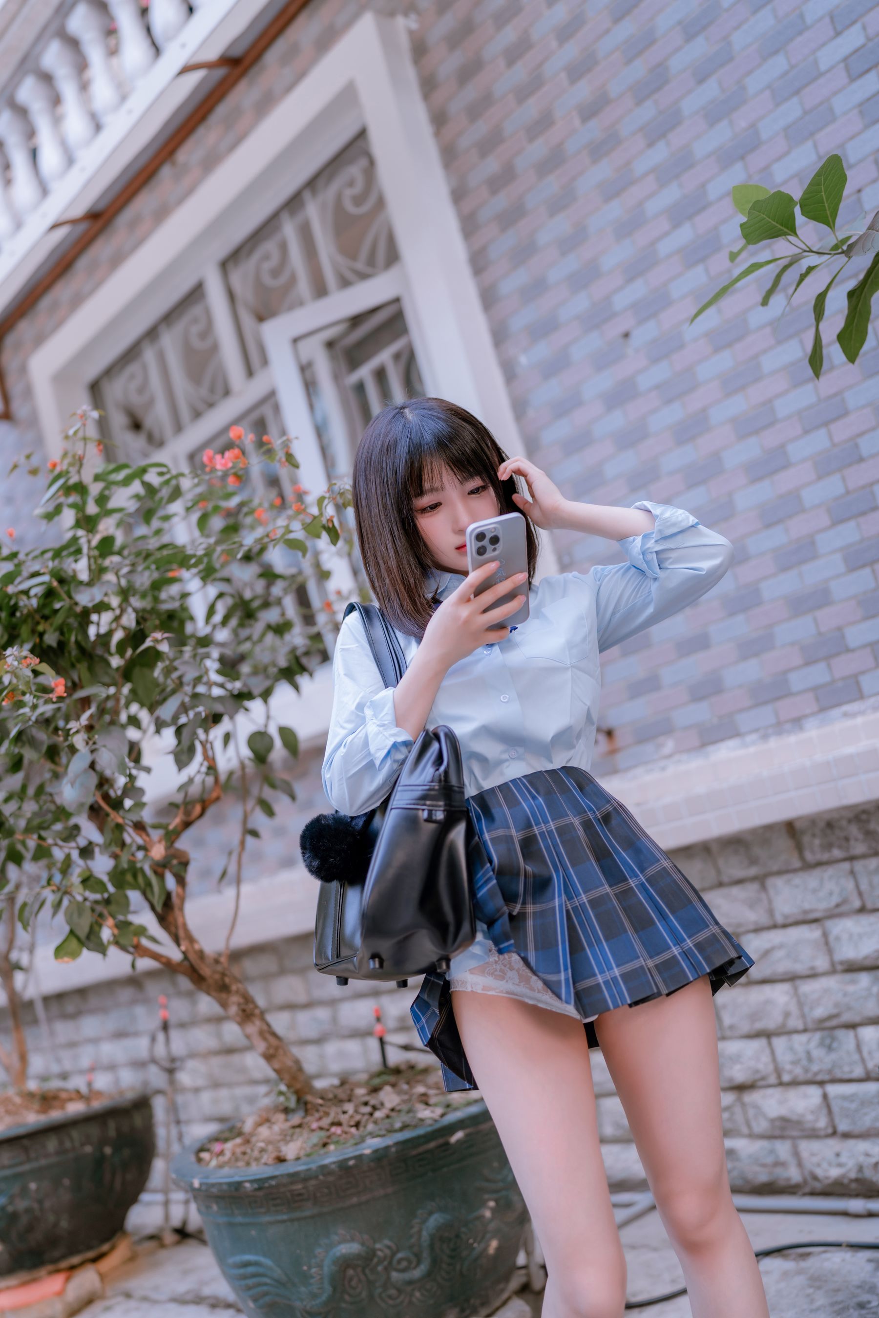 [COSPLAY] 桜井宁宁 – JK之居家-看套图