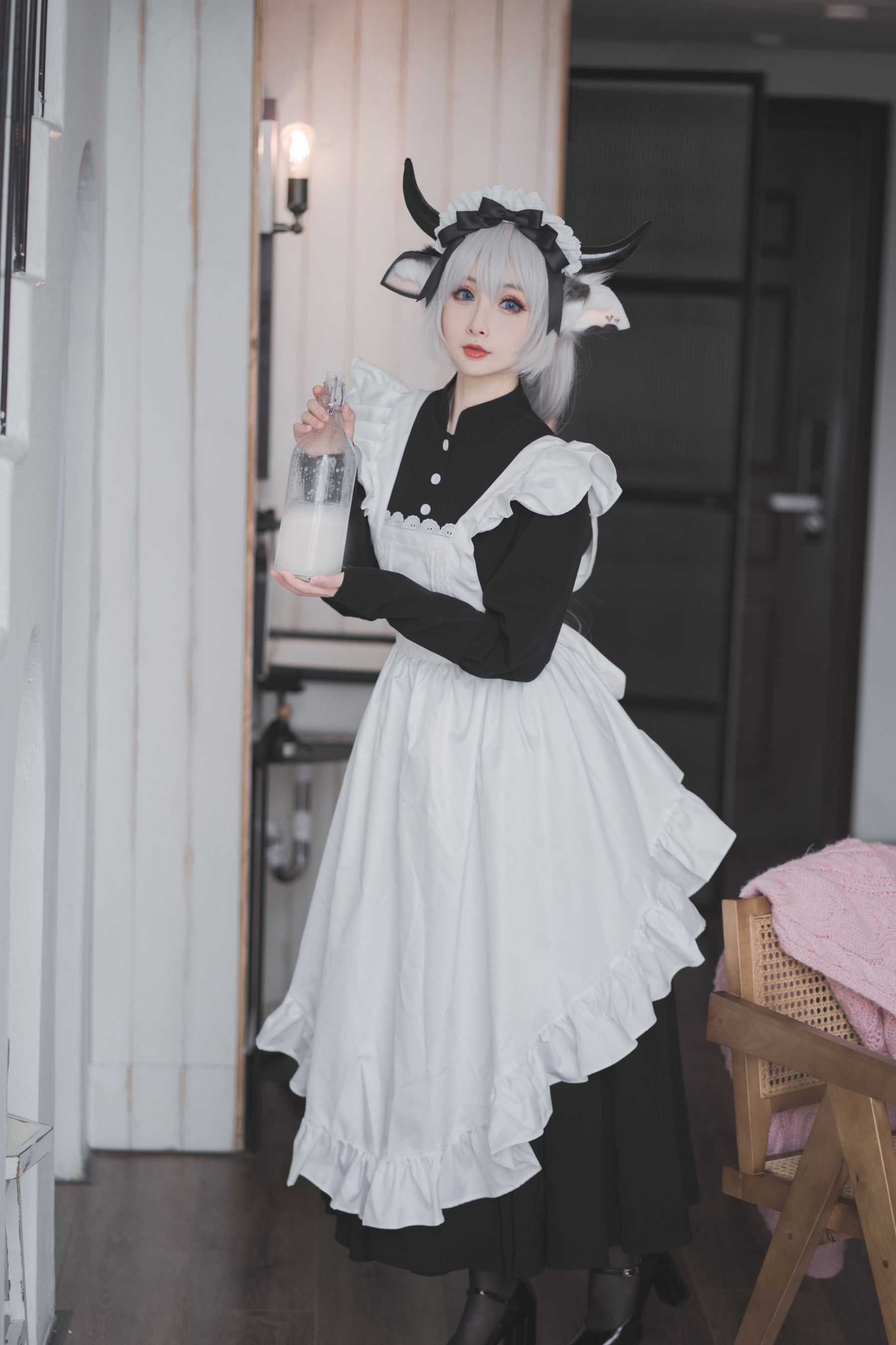 图片[5]-[COSPLAY]rioko凉凉子 – 贴心的奶牛女仆-看套图