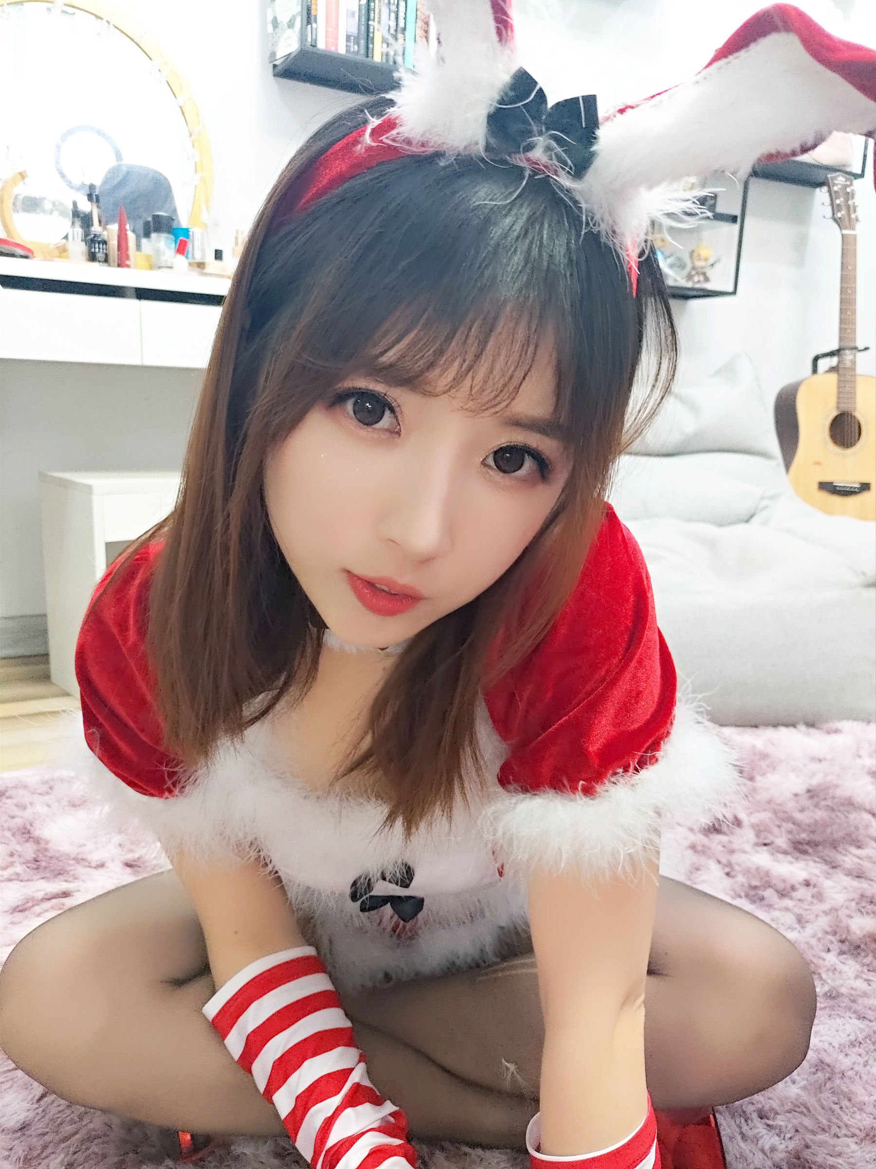 [COSPLAY]小女巫露娜 – 圣诞装-看套图