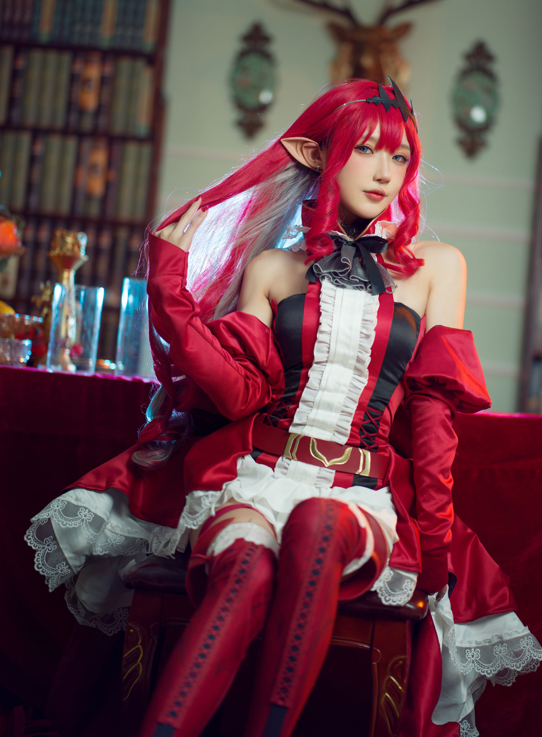 图片[4]-[COSPLAY]阿包也是兔娘 – FATE妖精骑士崔斯坦-看套图