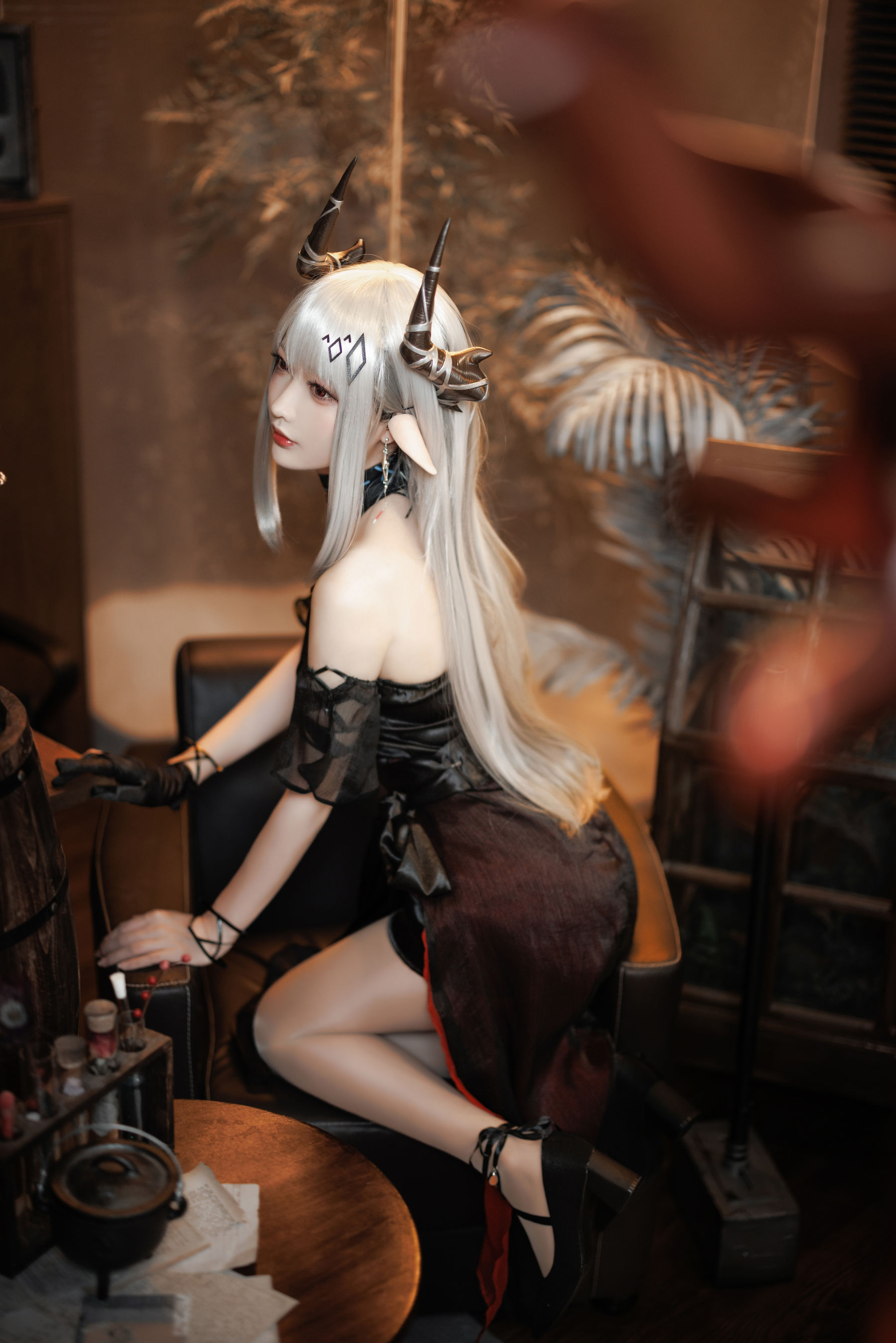 图片[4]-[COSPLAY] 南宫 – 泥岩 礼服-看套图