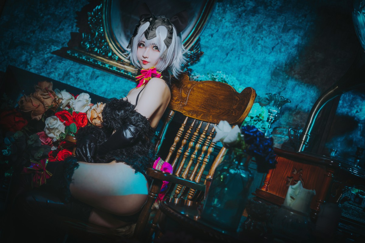 图片[2]-[COSPLAY]rioko凉凉子 – 黑色贞德-看套图