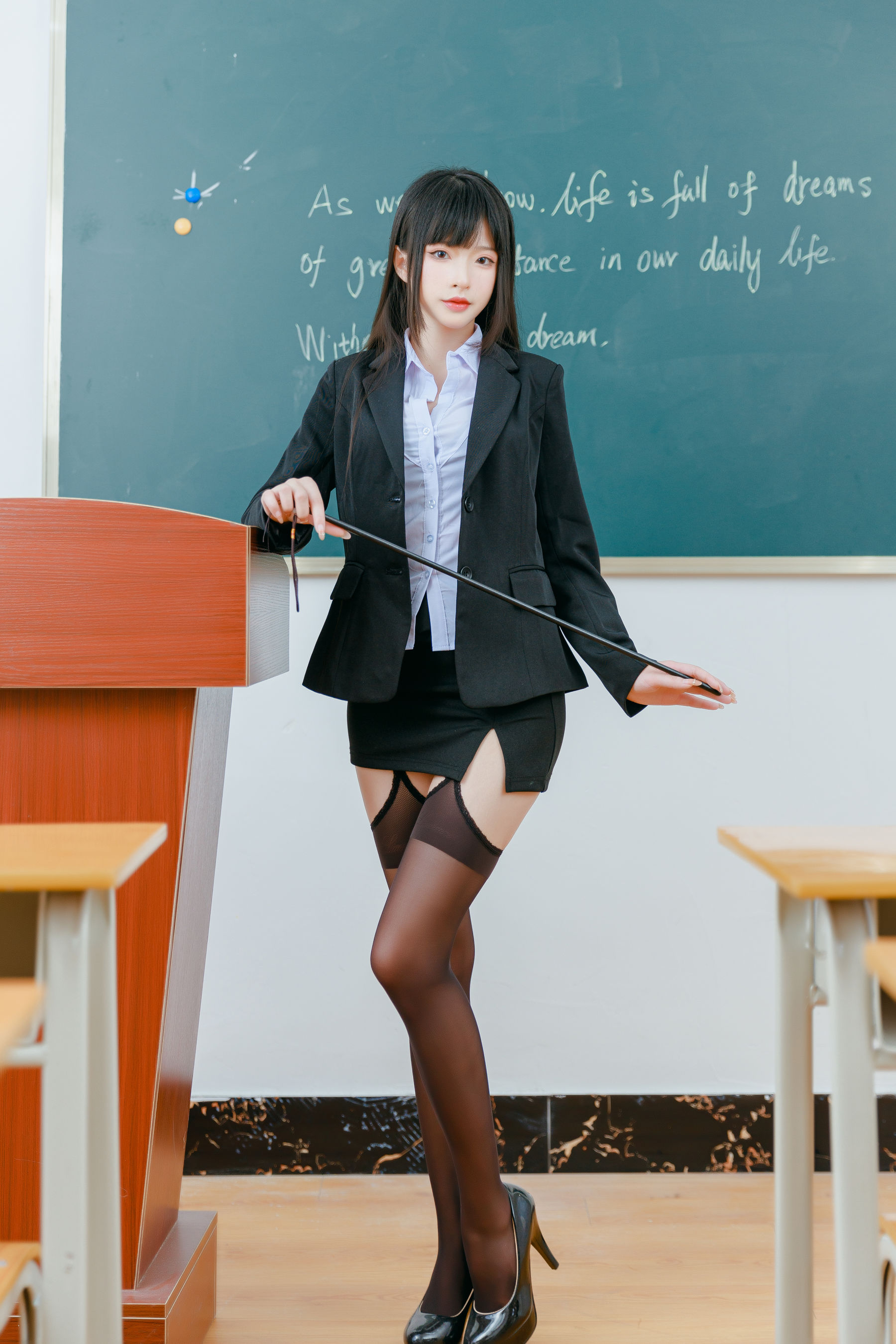 [COSPLAY] 清水由乃 放学后的秘密辅导-看套图