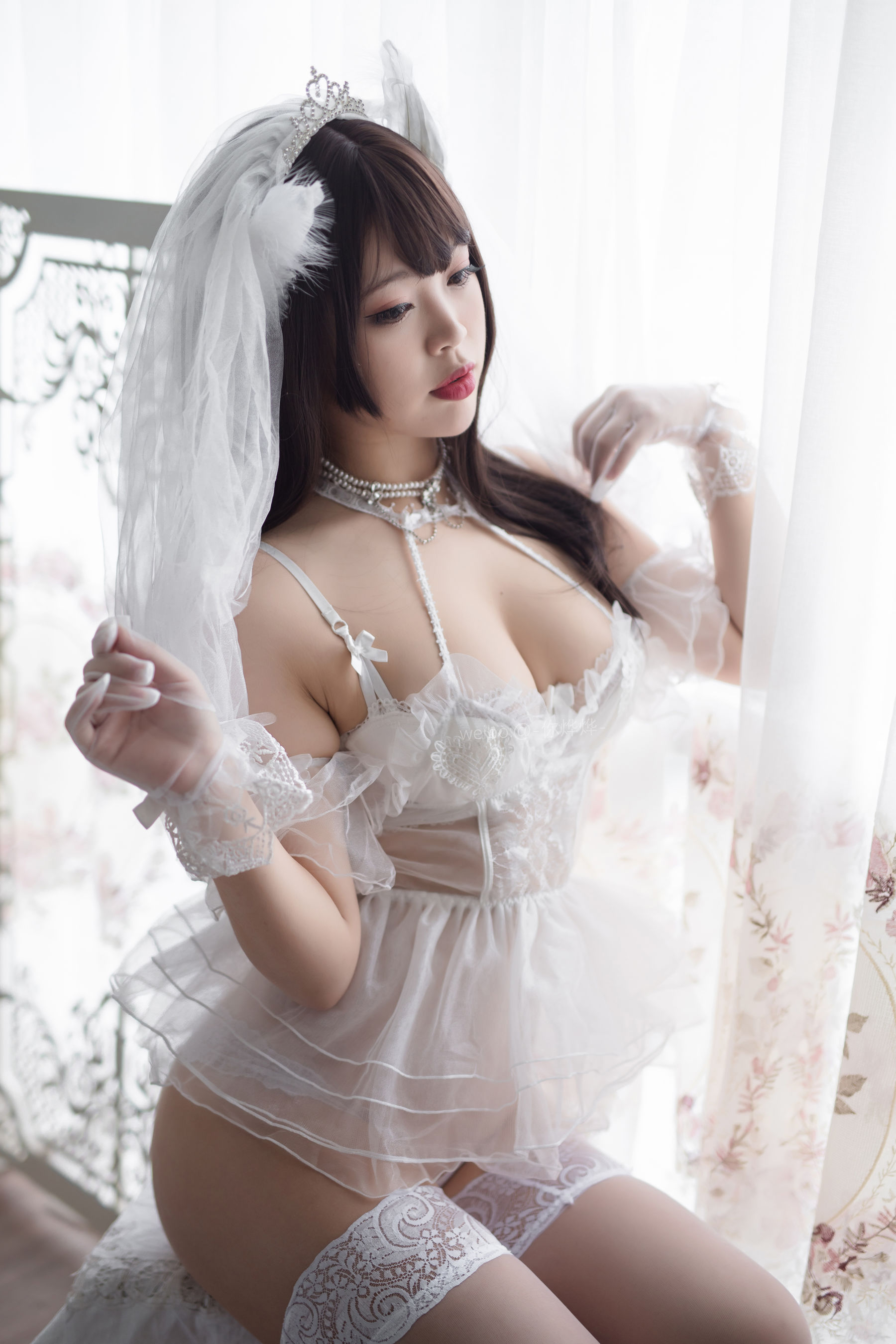 图片[4]-[COSPLAY]萌系小姐姐-白烨 – 白天鹅-看套图