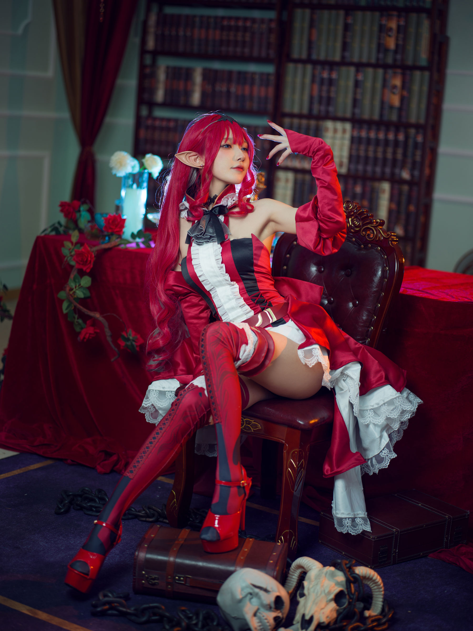 图片[3]-[COSPLAY]阿包也是兔娘 – FATE妖精骑士崔斯坦-看套图