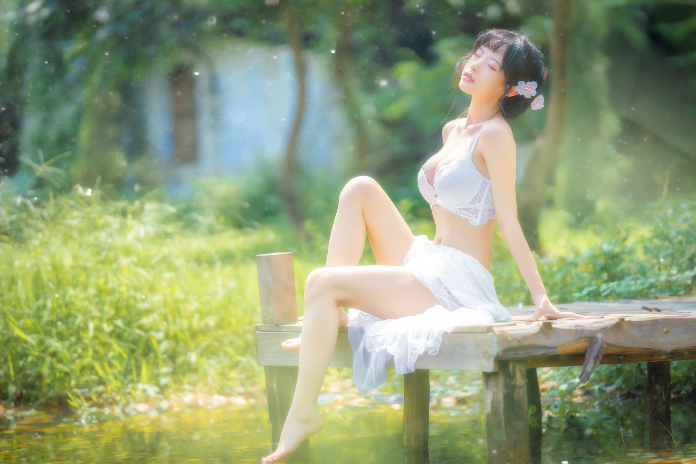 [COSPLAY] 清水由乃 蕾丝花园-看套图
