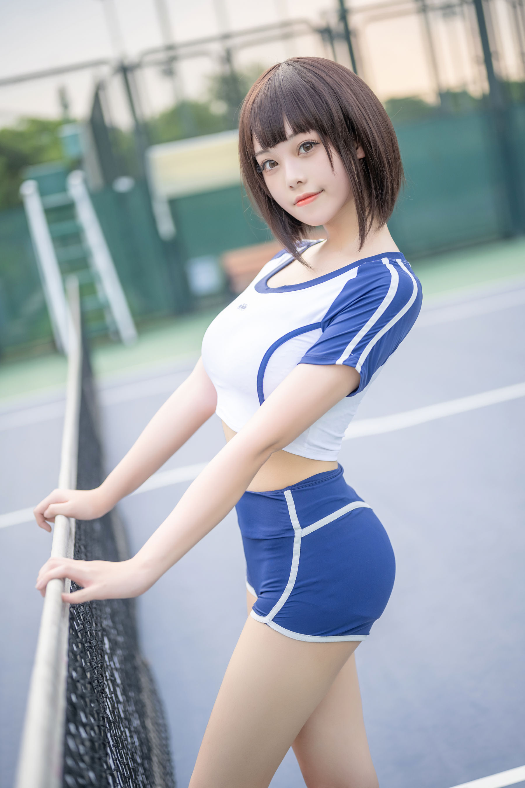 图片[4]-[COSPLAY]蜜汁猫裘 – 体操服-看套图