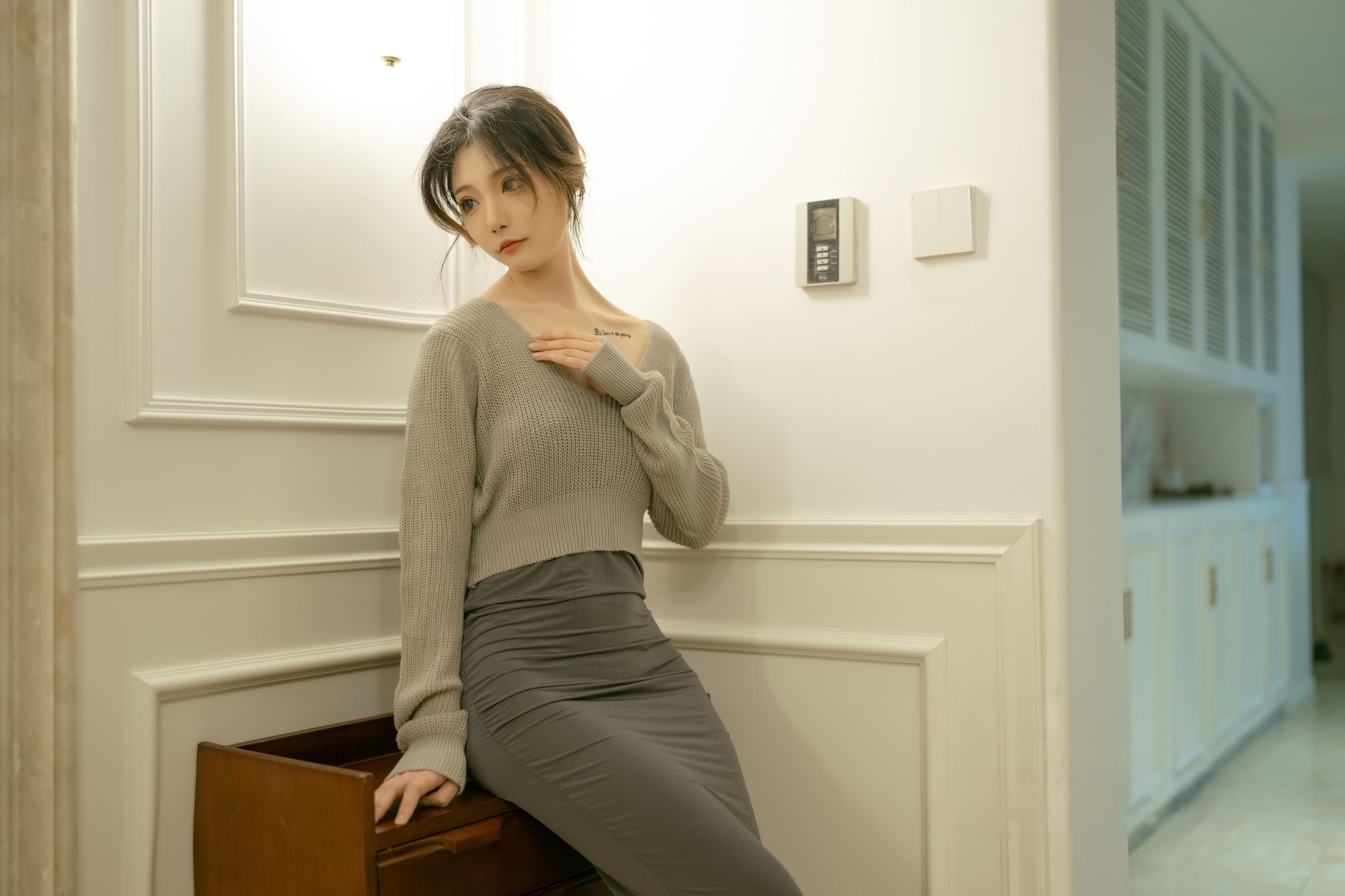 图片[3]-[COSPLAY]桃良阿宅 – 晚餐后-看套图