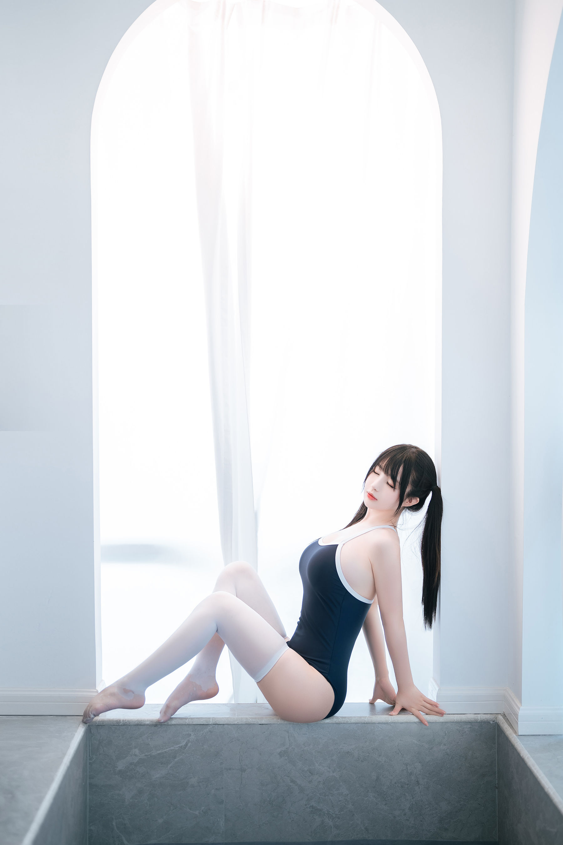 图片[5]-[COSPLAY] 桜井宁宁 – 白丝死库水-看套图