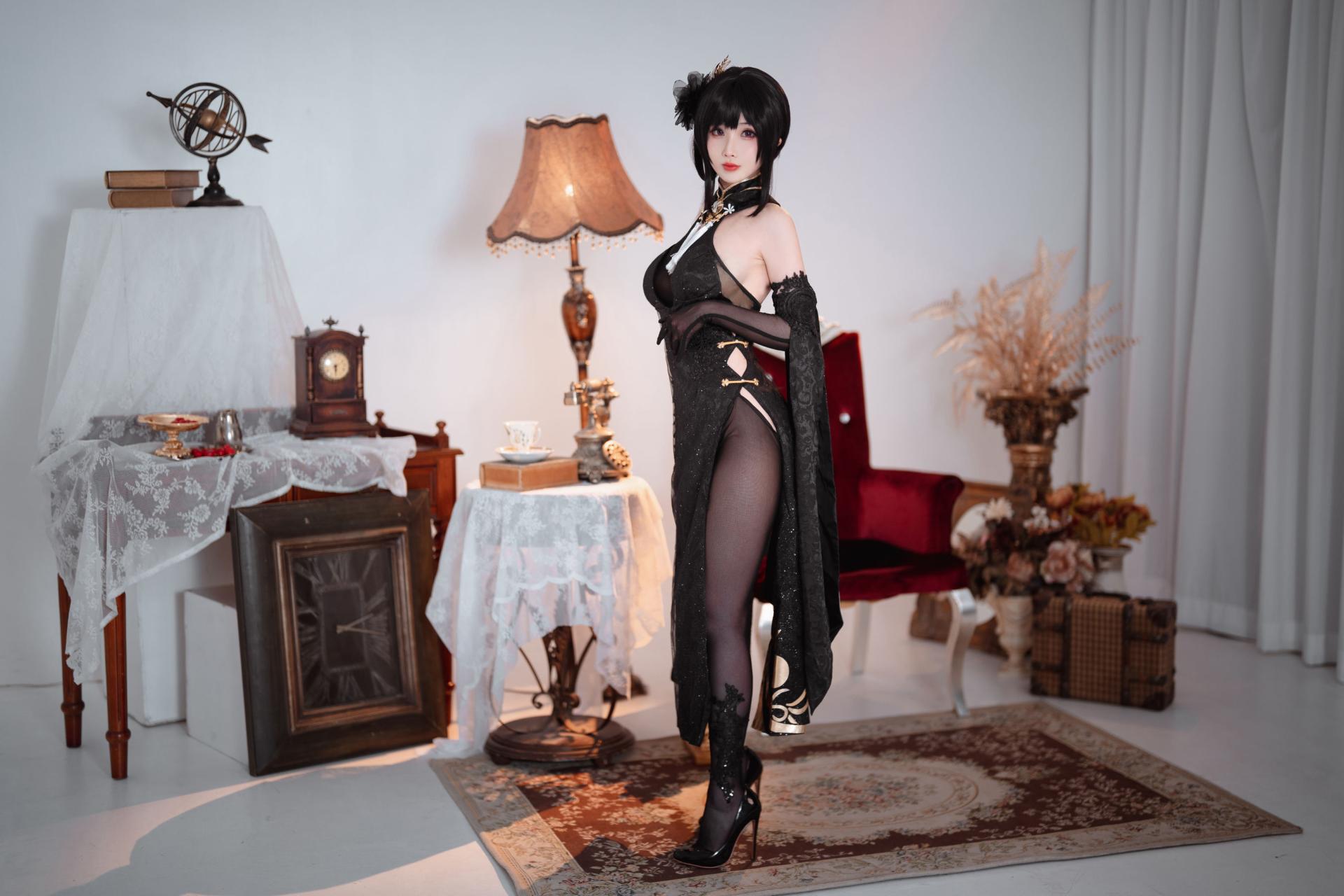 图片[3]-[COSPLAY]rioko凉凉子 – 黑白镇海-看套图