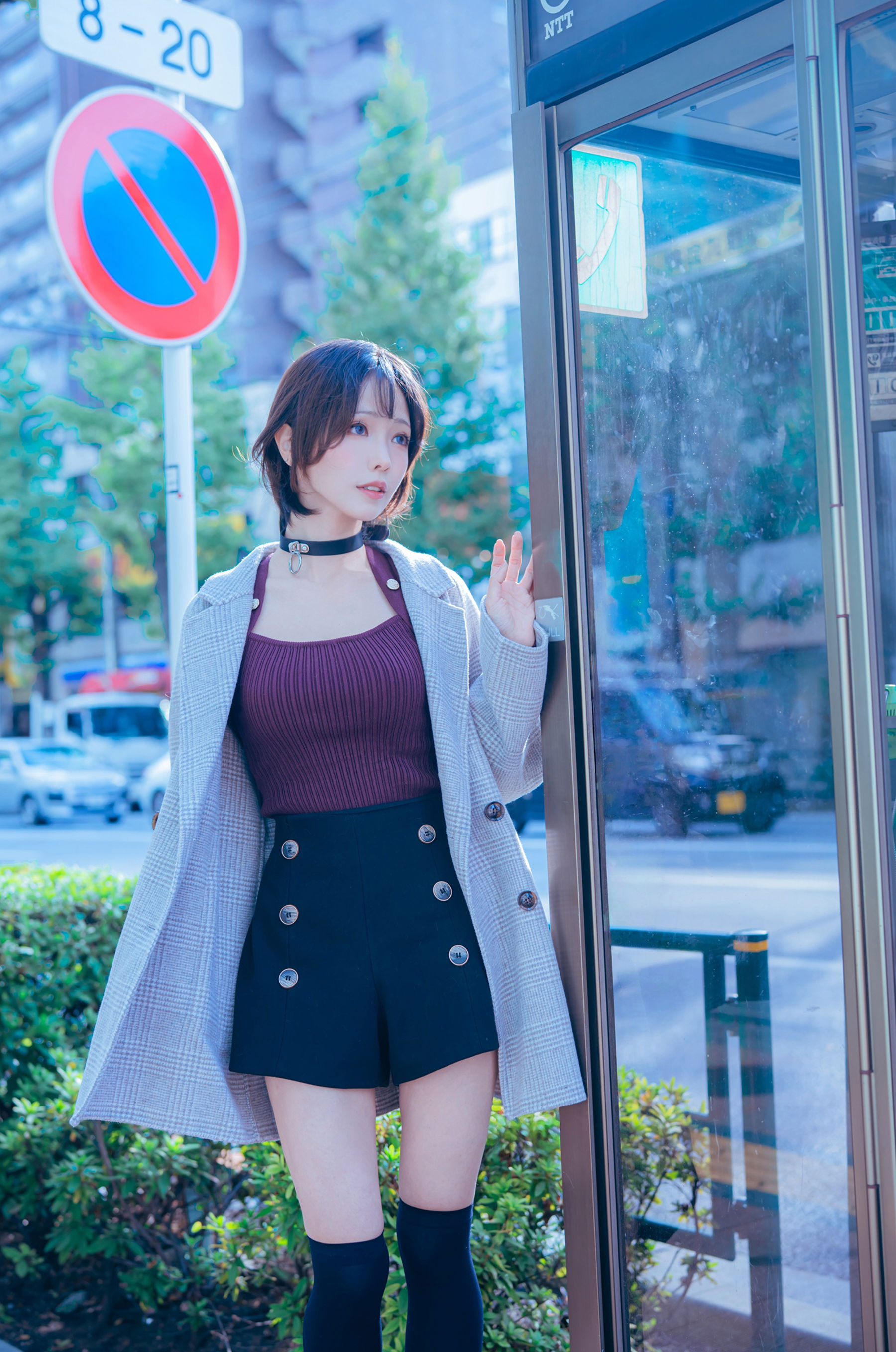 [COSPLAY] Ely_eee(ElyEE子) – Reze pilgrimage 蕾潔聖地巡禮-看套图