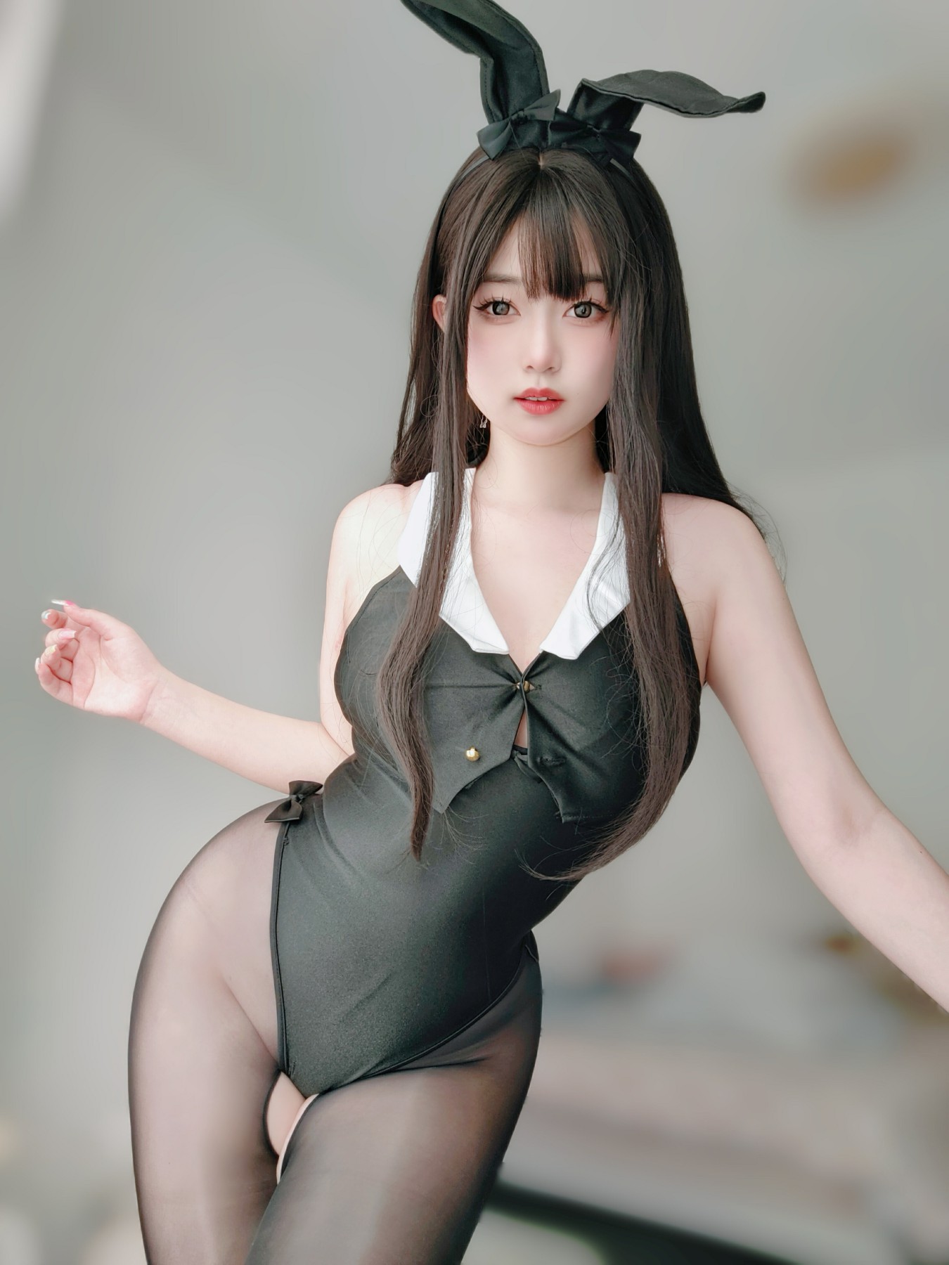 图片[4]-[COSPLAY]女主K – 黑丝兔女郎-看套图
