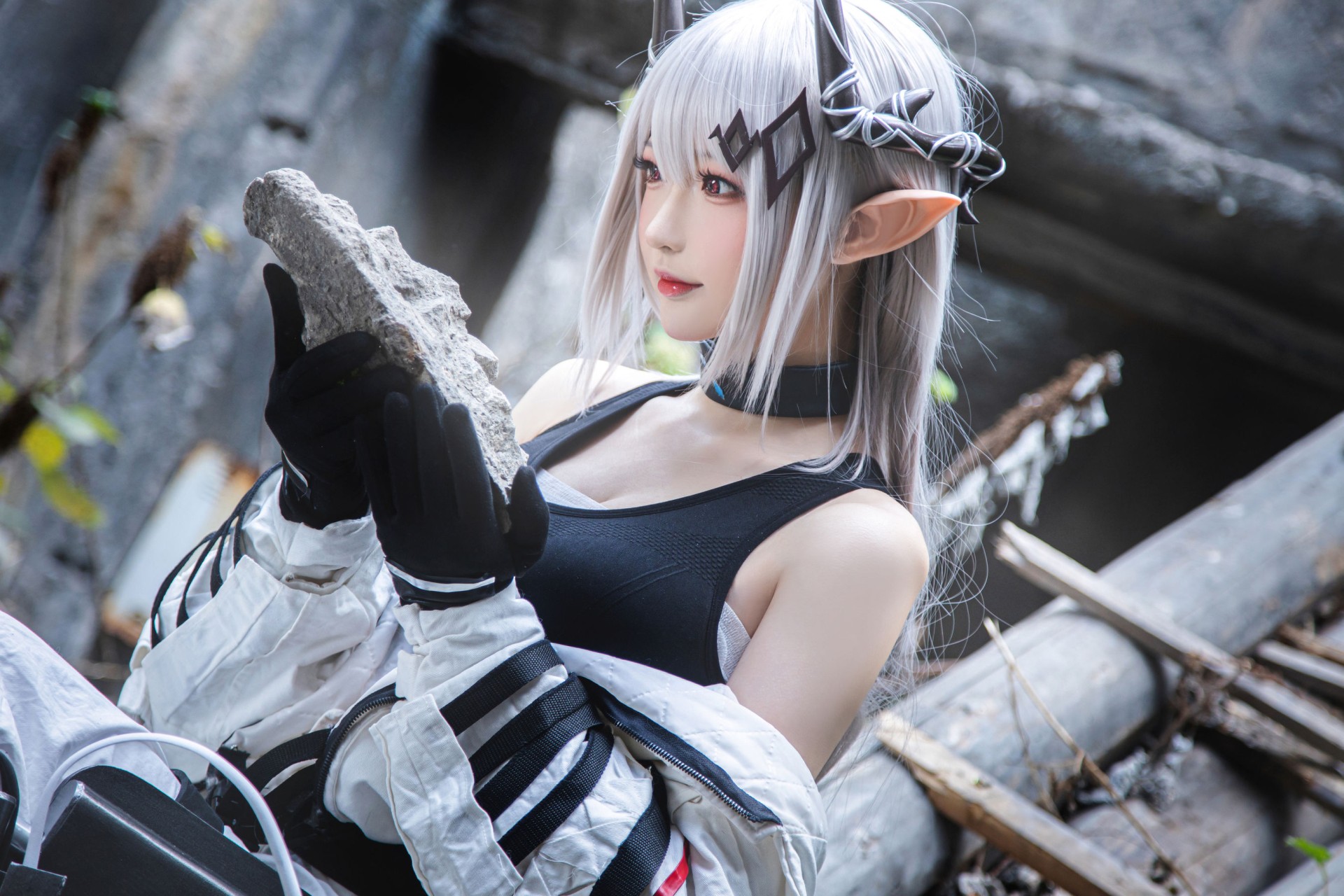 图片[2]-[COSPLAY] 南宫 – 明日方舟 泥岩-看套图