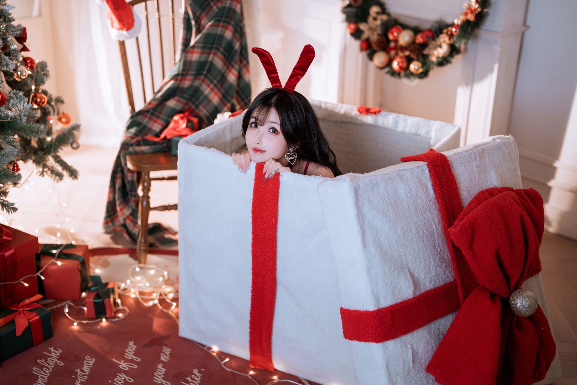 图片[3]-[COSPLAY]rioko凉凉子 – 圣诞礼物-看套图
