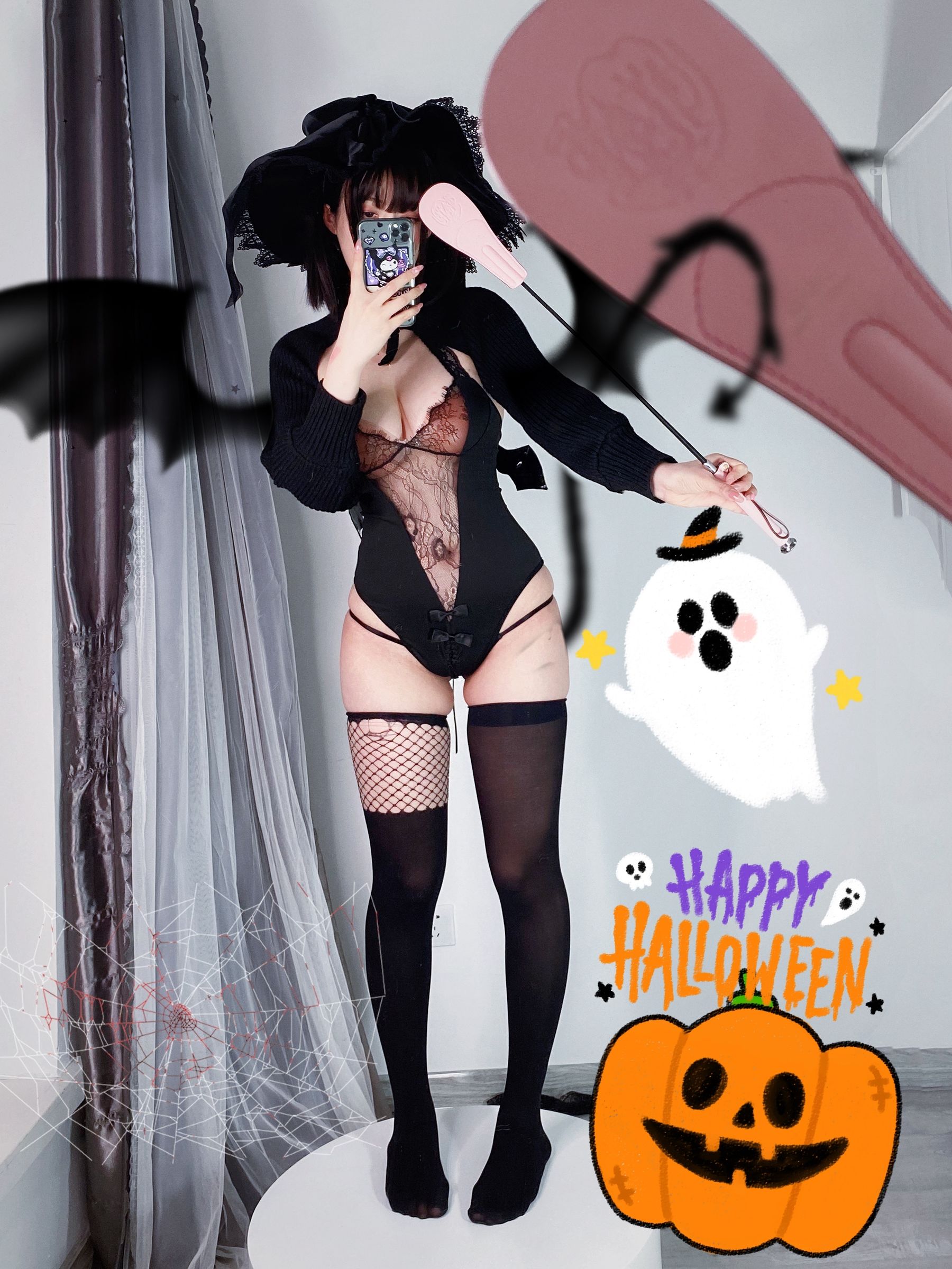 图片[2]-[COSPLAY] Coser小姐姐白银 – 柴郡魔女-看套图