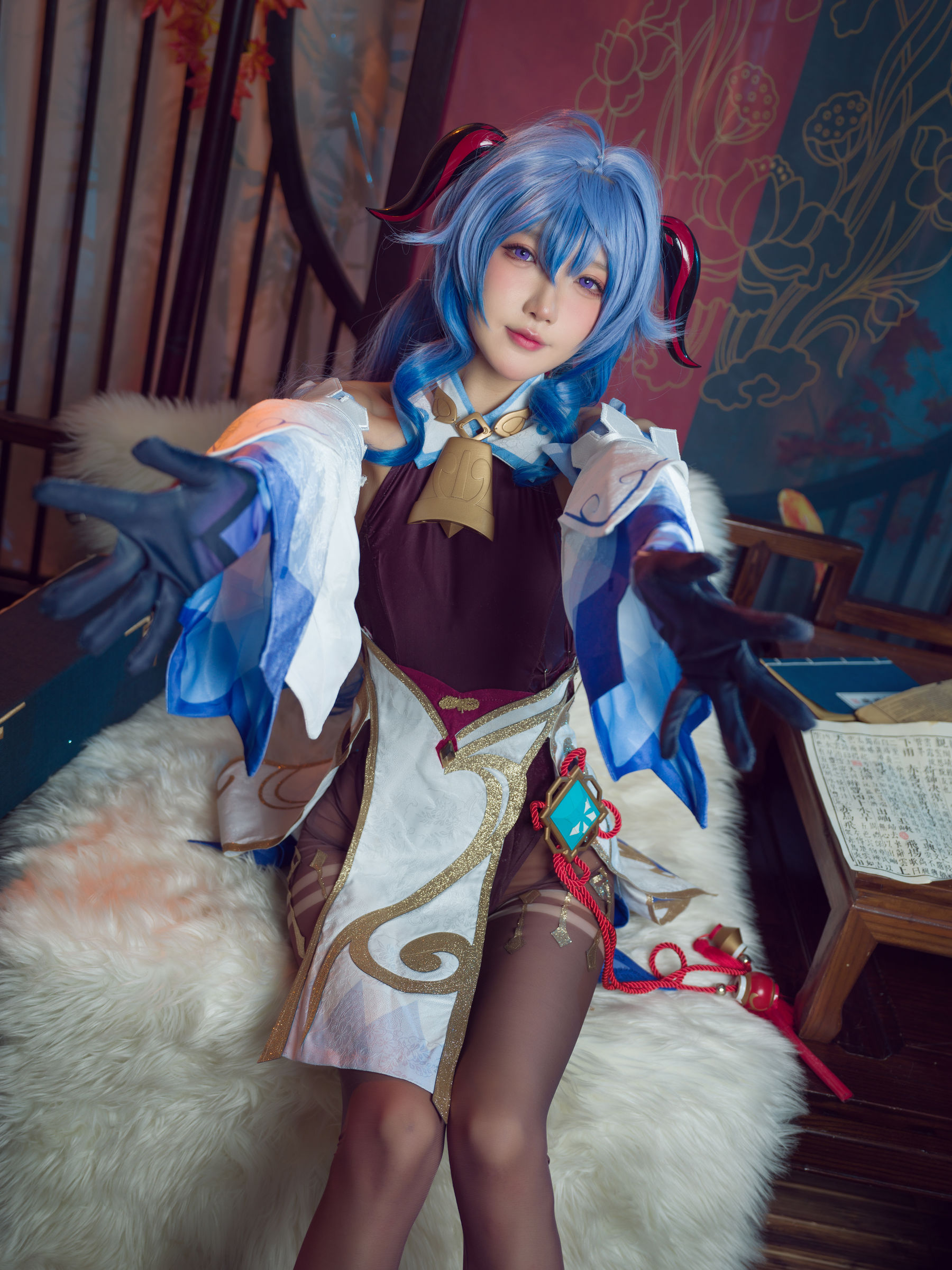 图片[2]-[COSPLAY]阿包也是兔娘 – 舰长 原神甘雨-看套图
